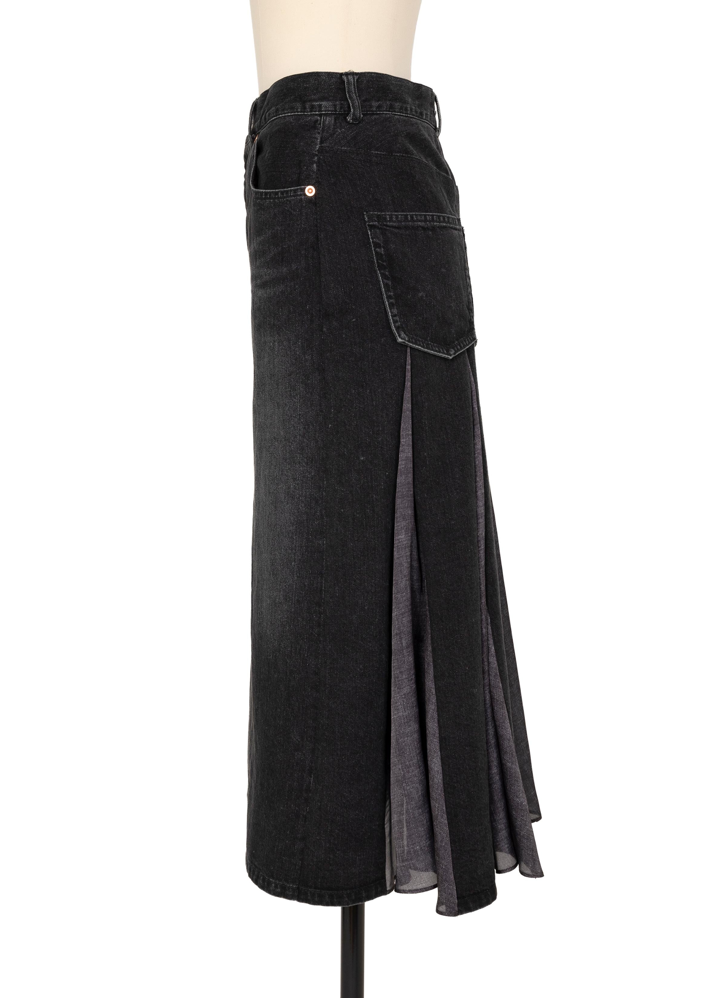 Denim Skirt | sacai Official Store サカイ オフィシャル