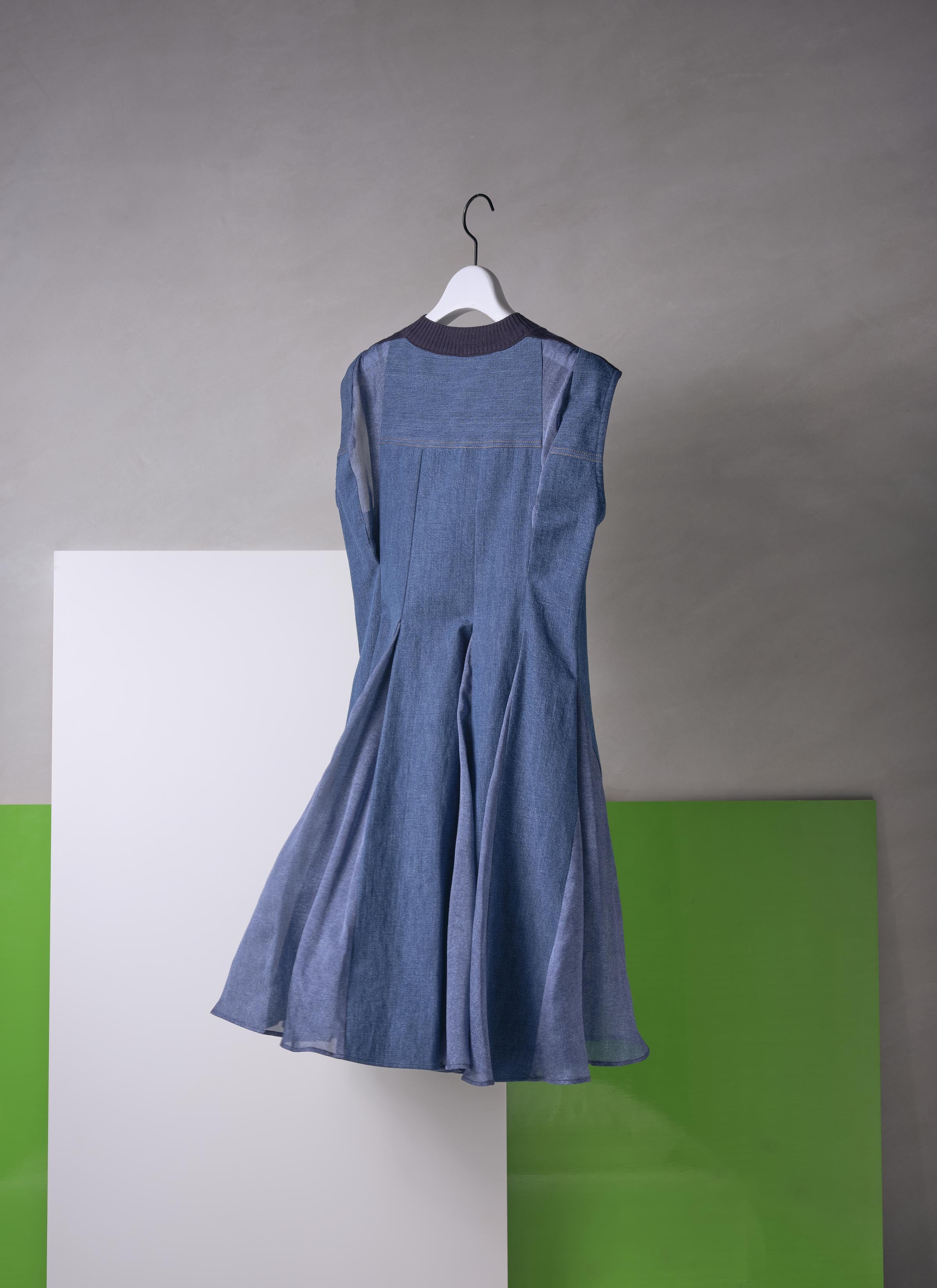 Denim x Knit Dress | sacai Official Store サカイ オフィシャル