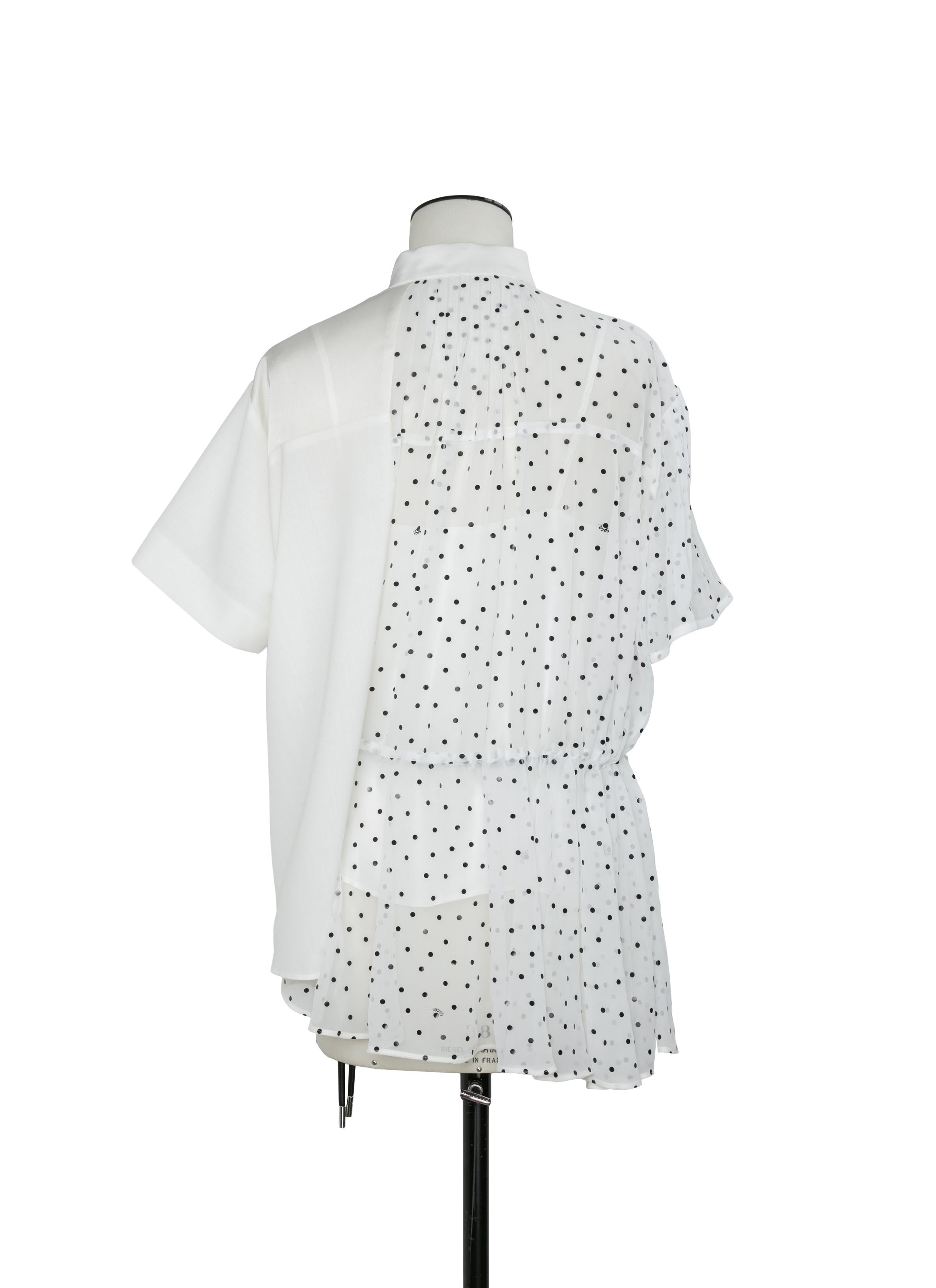 Wool Suiting x Polka Dot Blouse | sacai Official Store サカイ