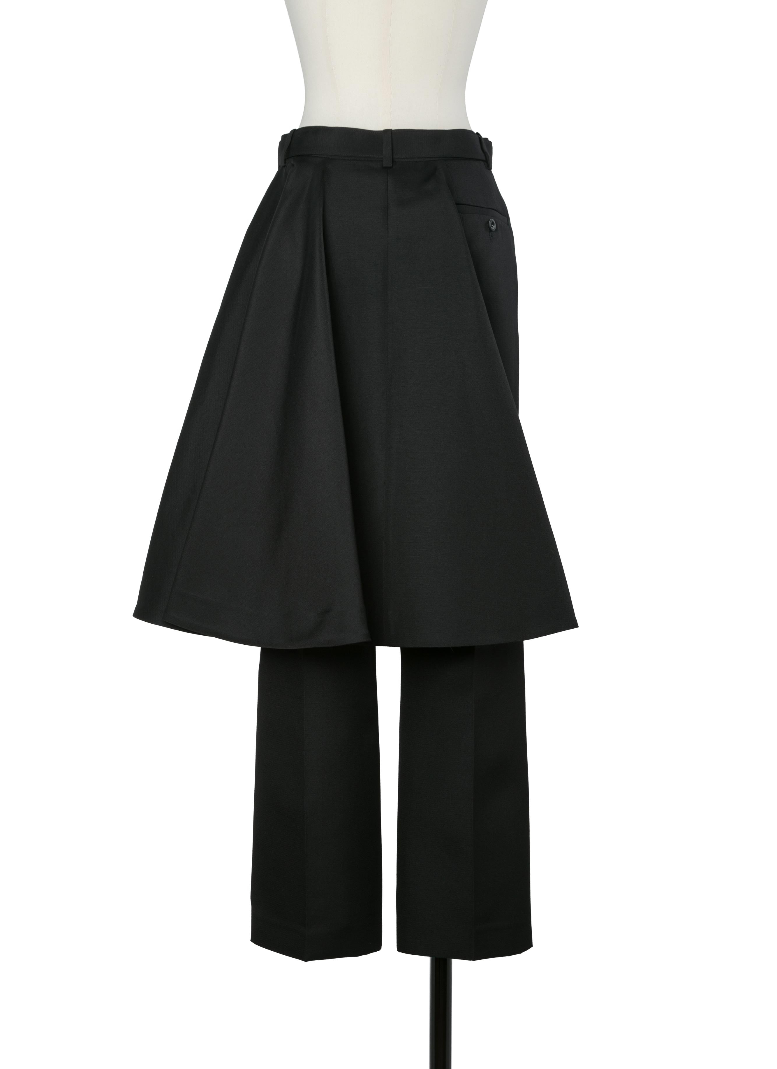 Double-Faced Silk Cotton Pants