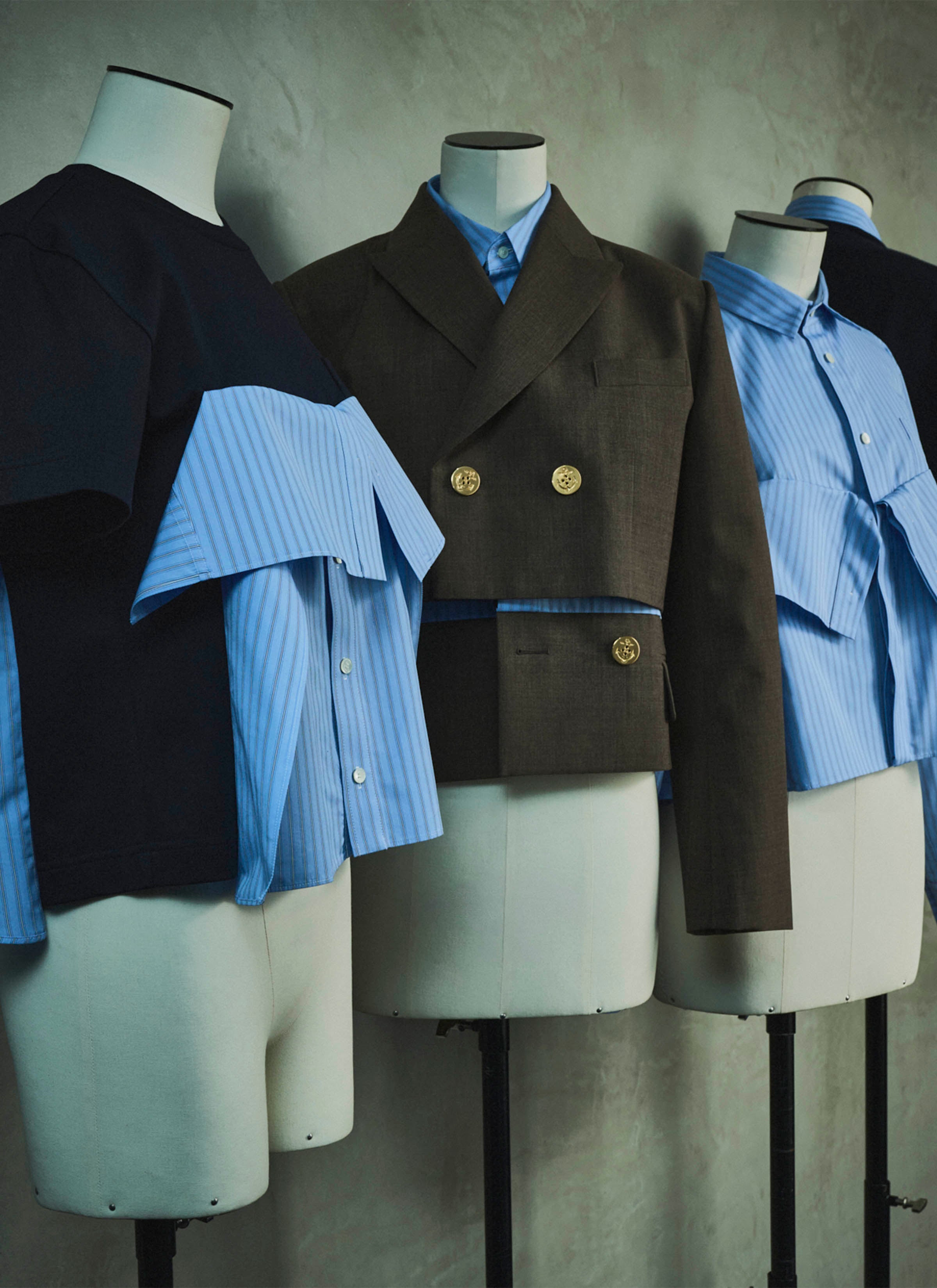 Suiting x Poplin Jacket