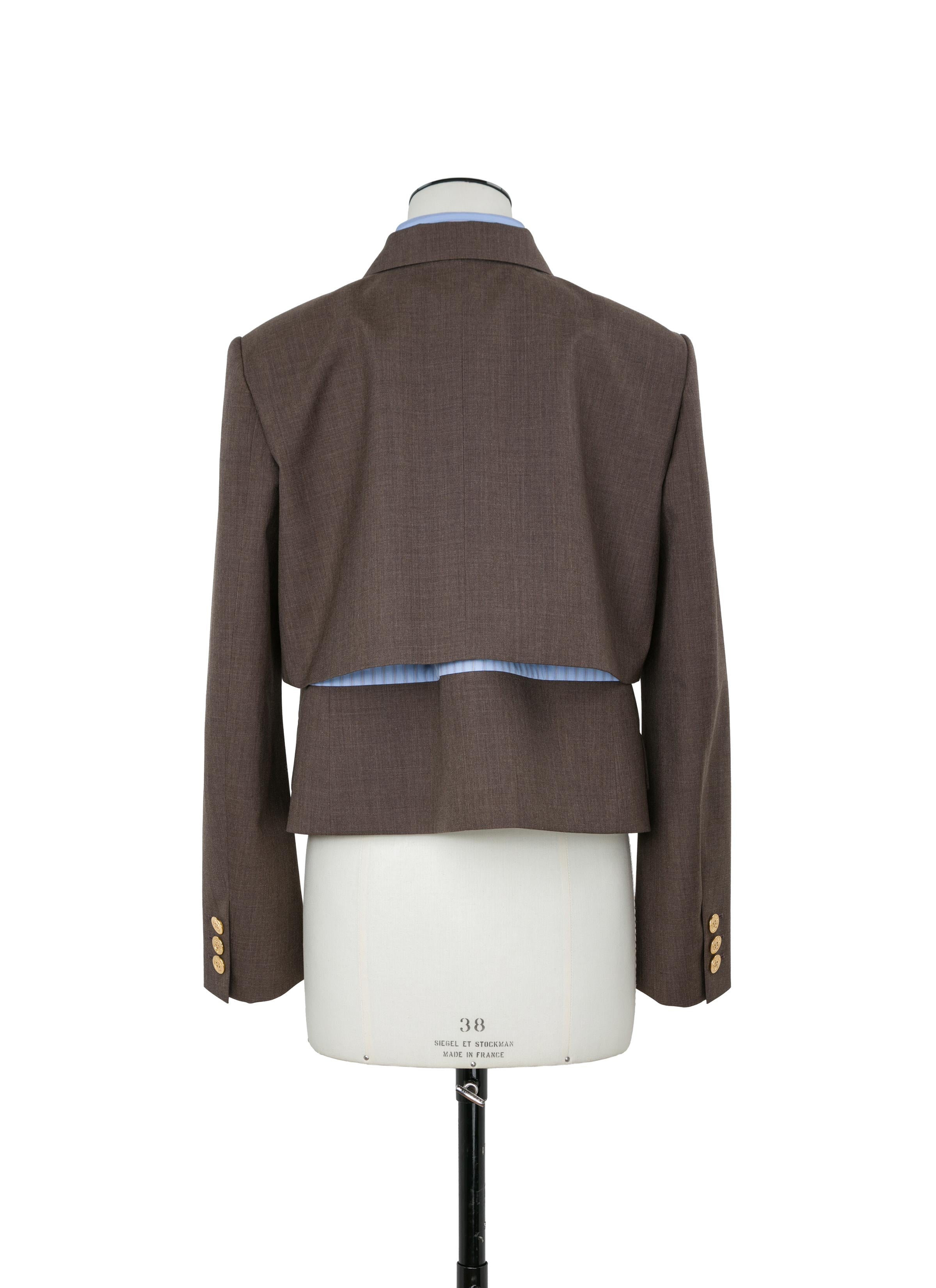 Suiting x Poplin Jacket