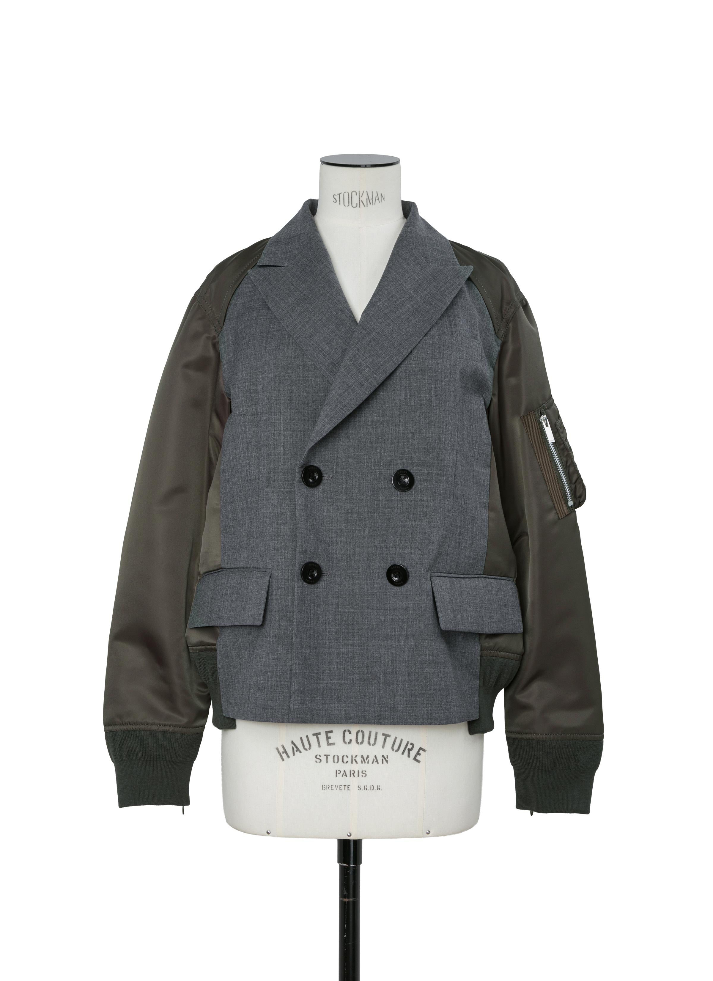 Suiting x Nylon Twill Jacket