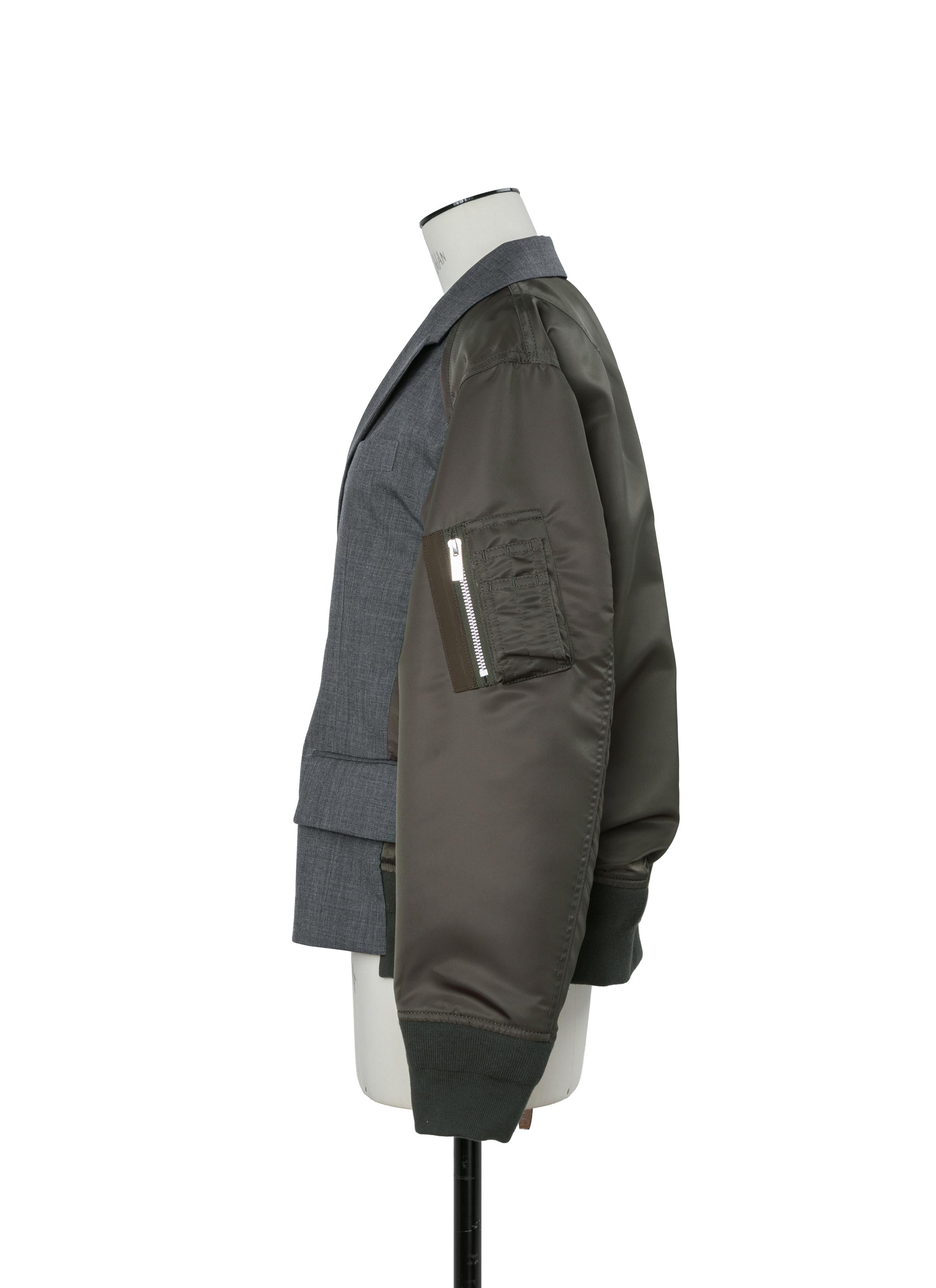 Suiting x Nylon Twill Jacket