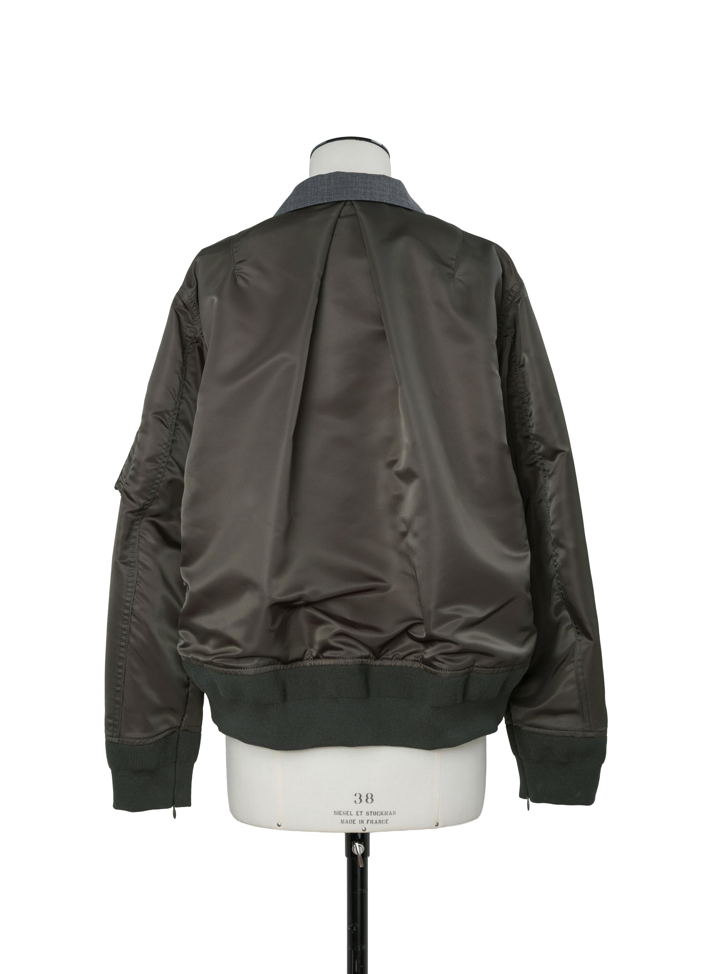 Suiting x Nylon Twill Jacket