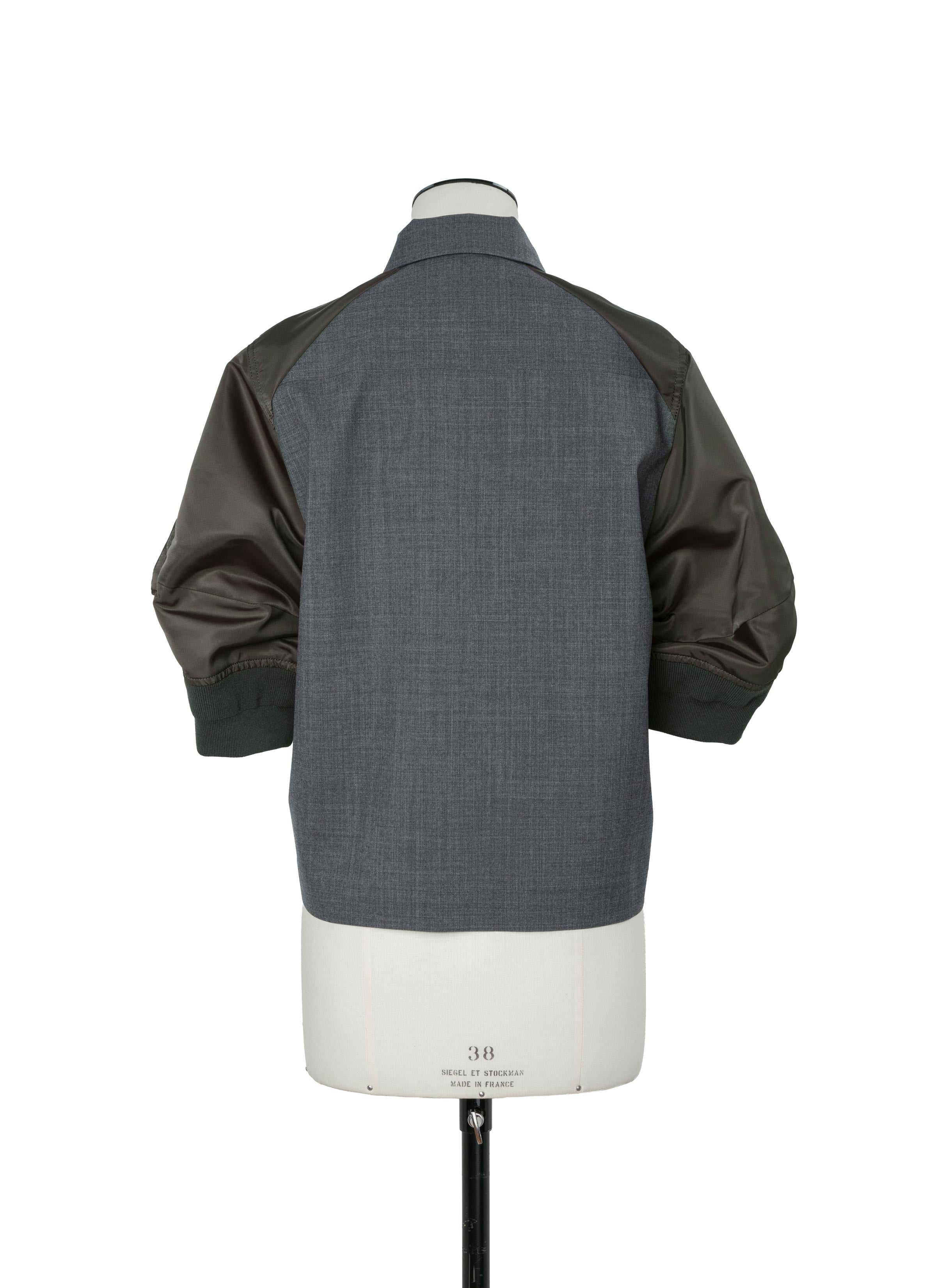 Suiting x Nylon Twill Shirt