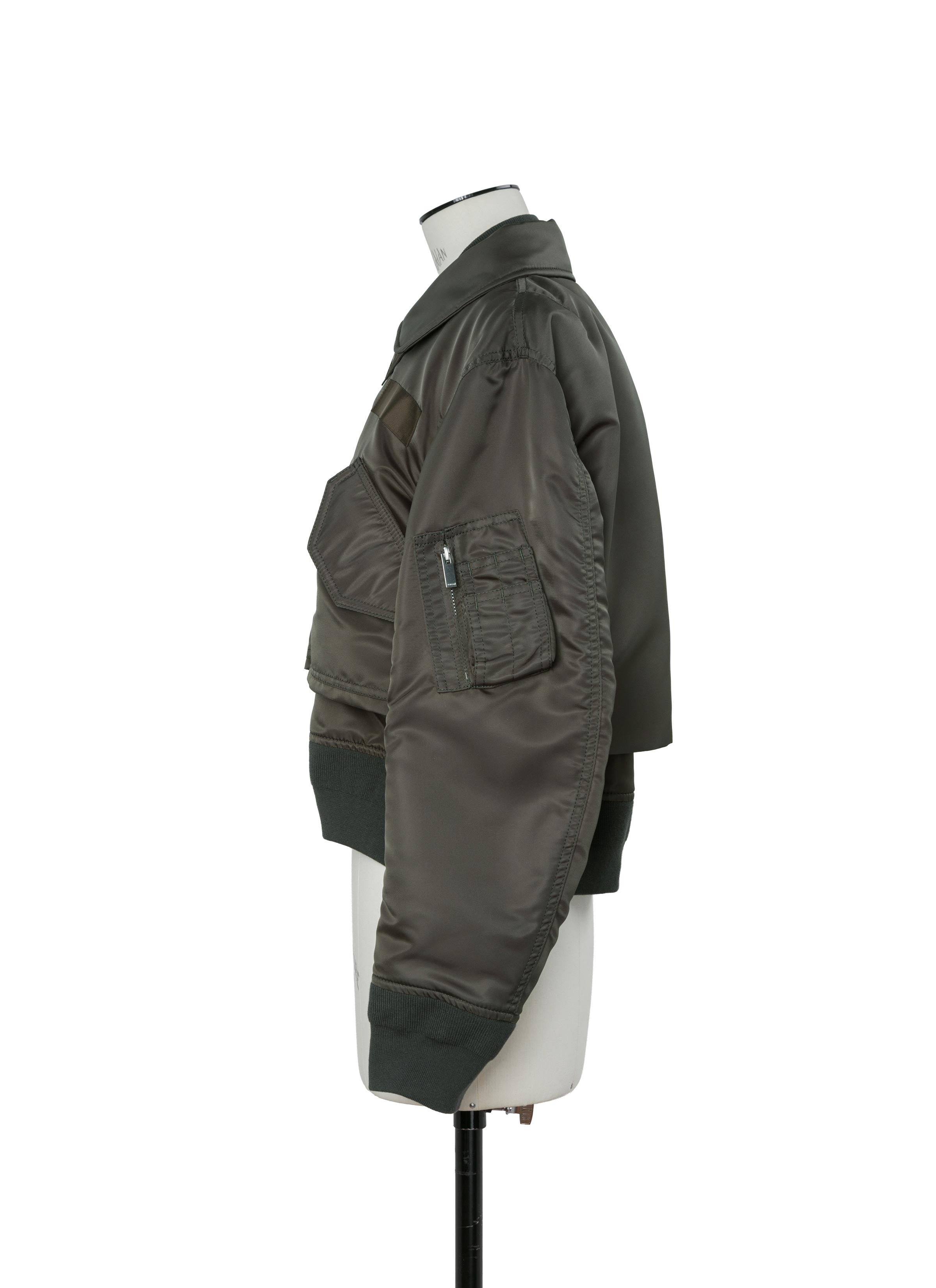Nylon Twill Blouson