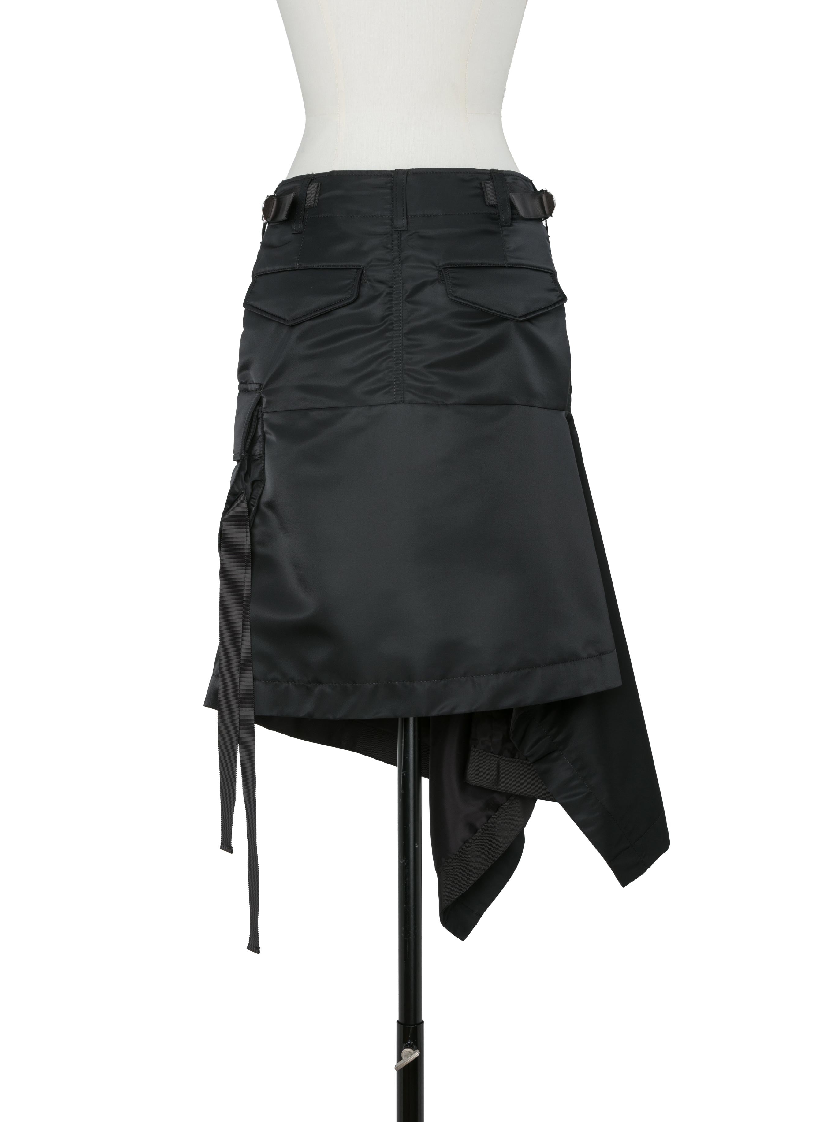 Nylon Twill Skirt | sacai Official Store サカイ オフィシャル