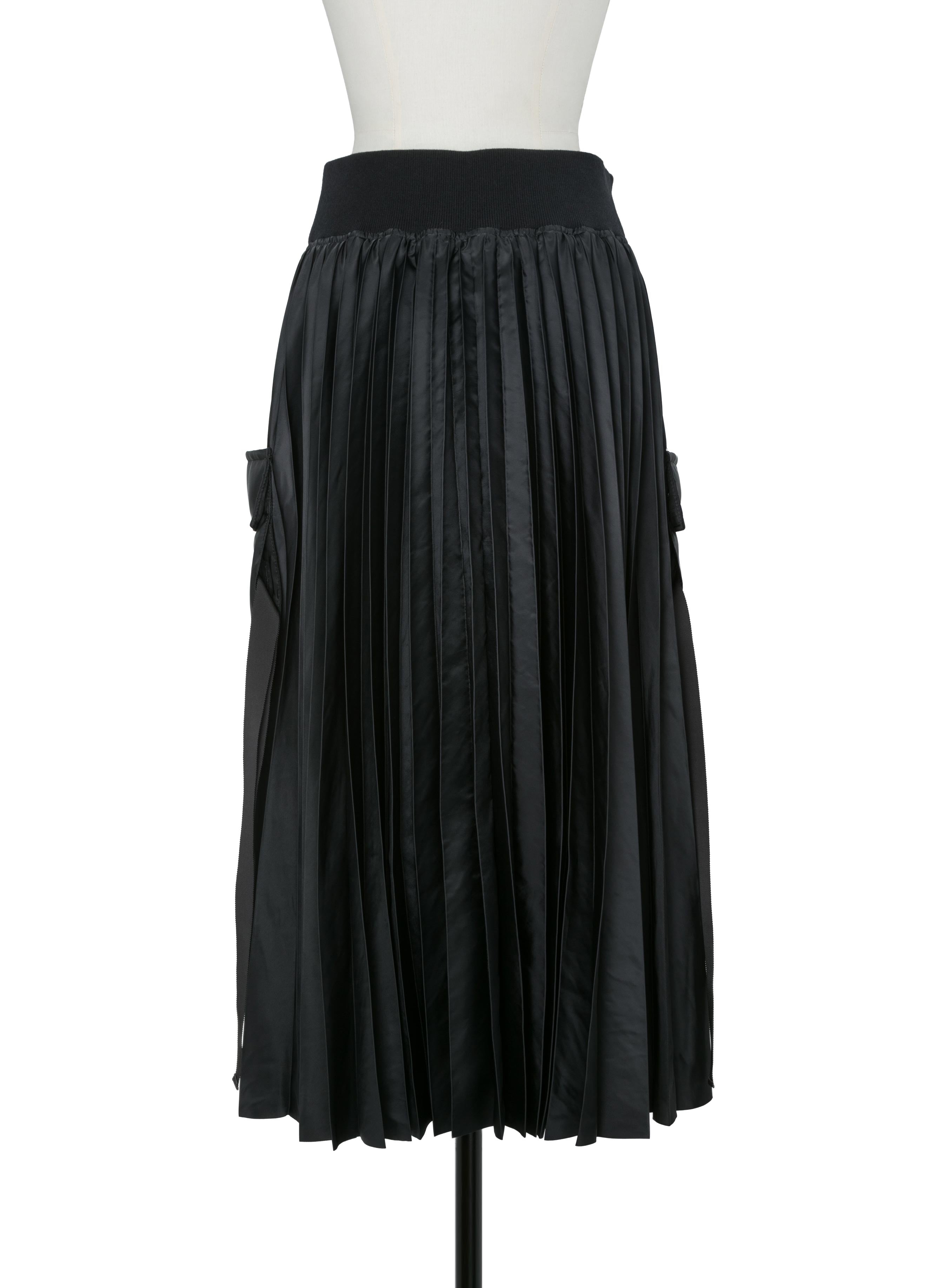 Nylon Twill Skirt