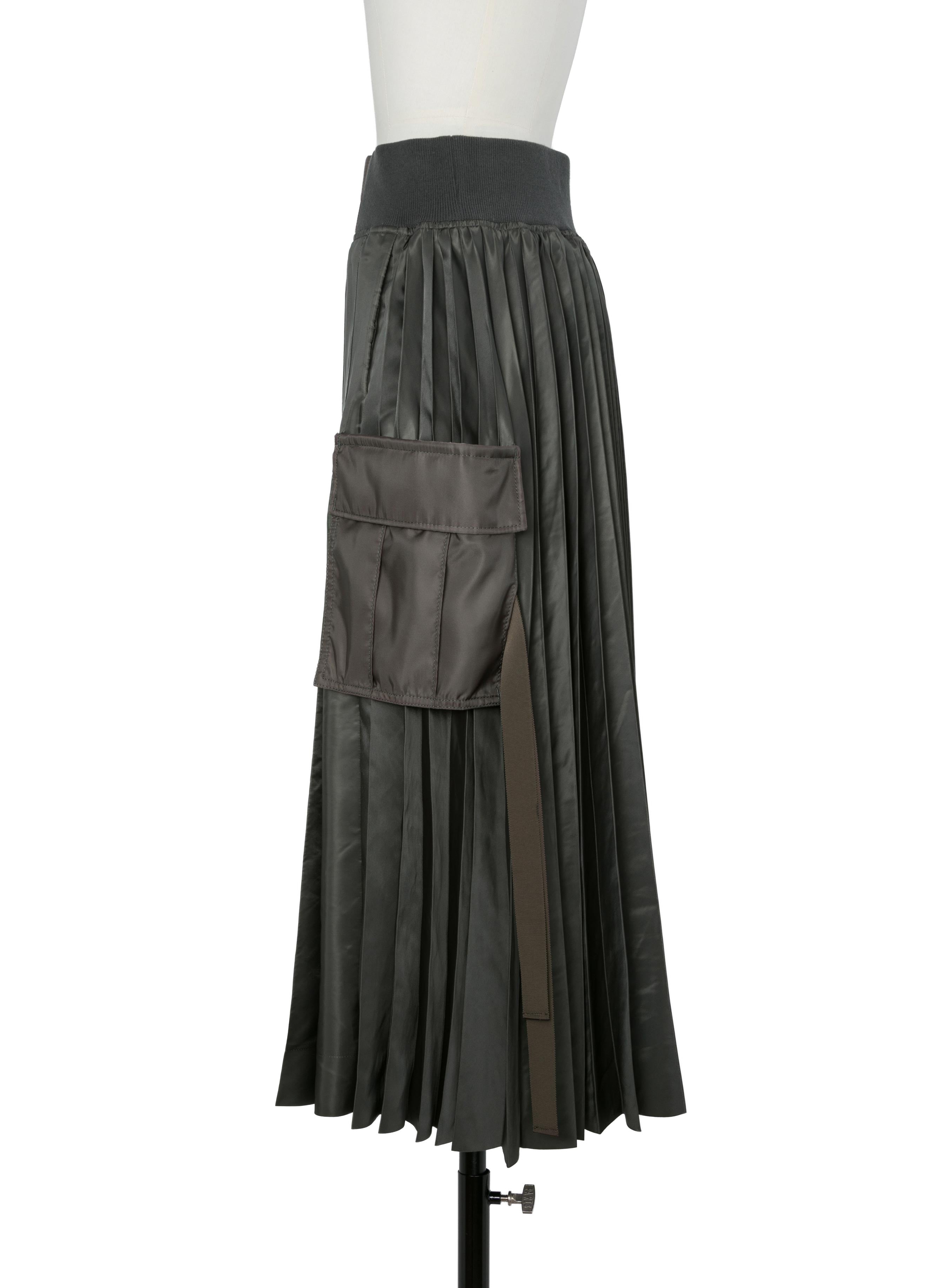 Nylon Twill Skirt