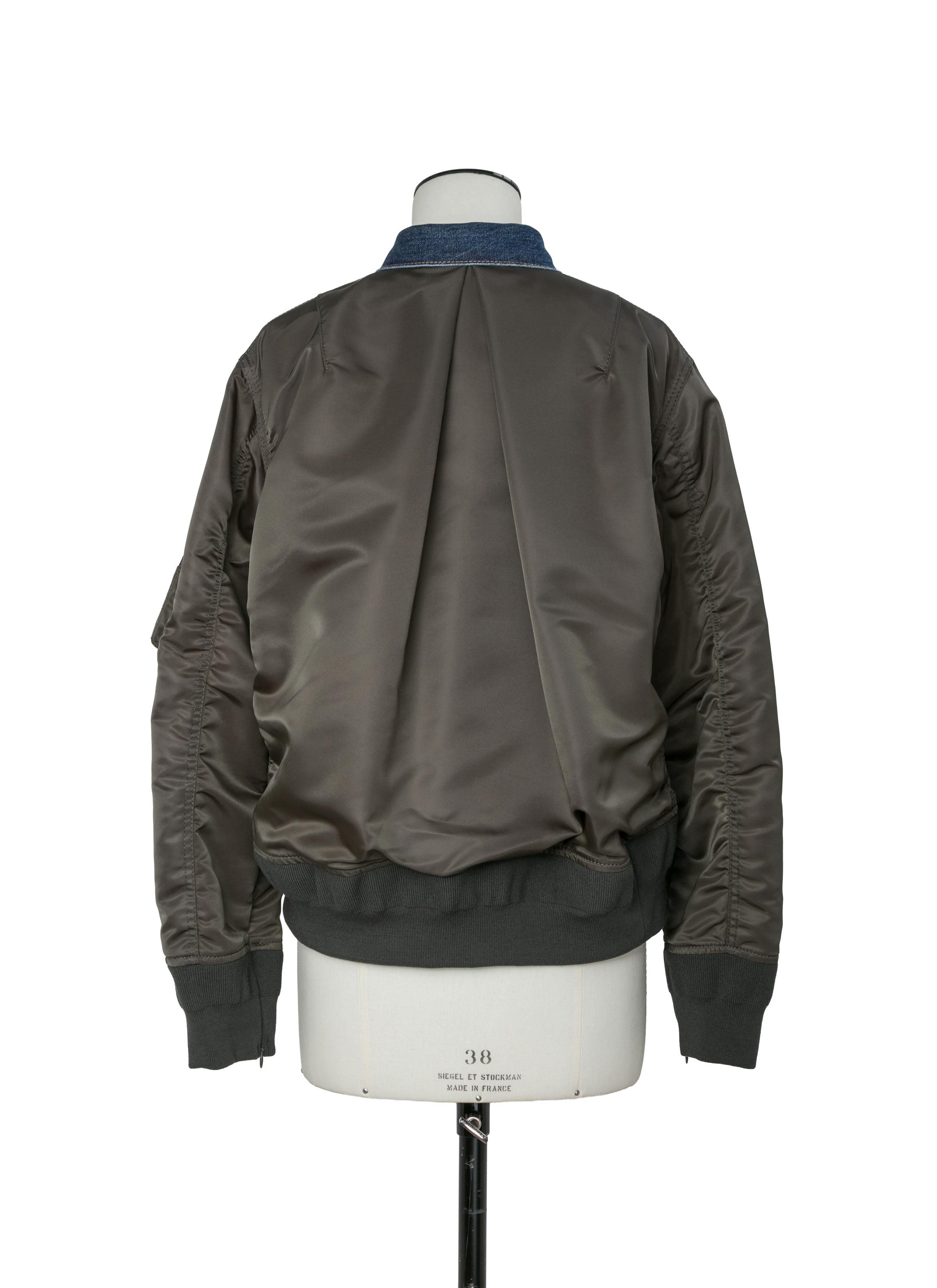 sacai 20AW Denim Padded Blouson デニム パデッド Denim Blouson | sacai Official Store サカイ オフィシャル