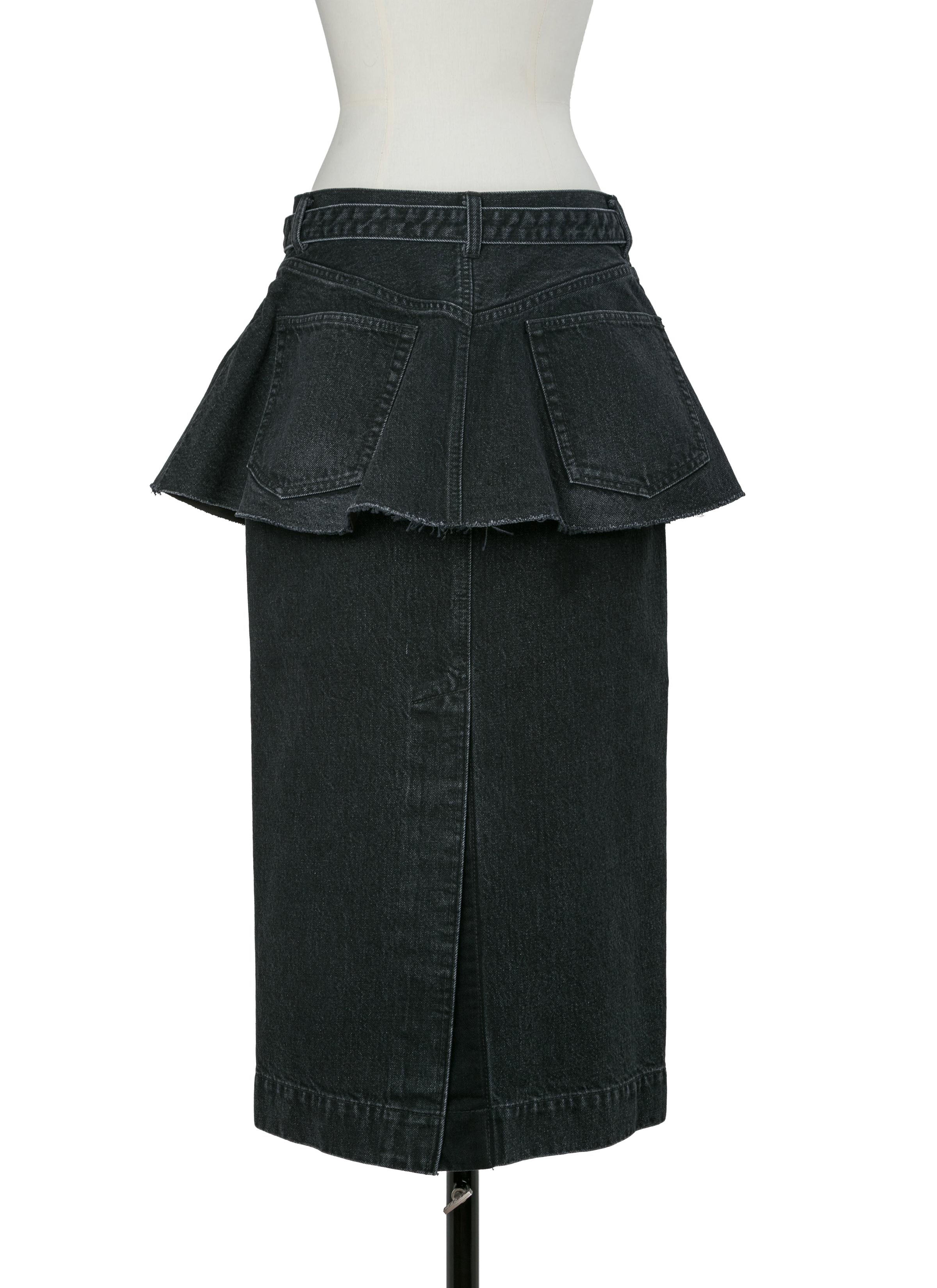 Denim Skirt | sacai Official Store サカイ オフィシャル