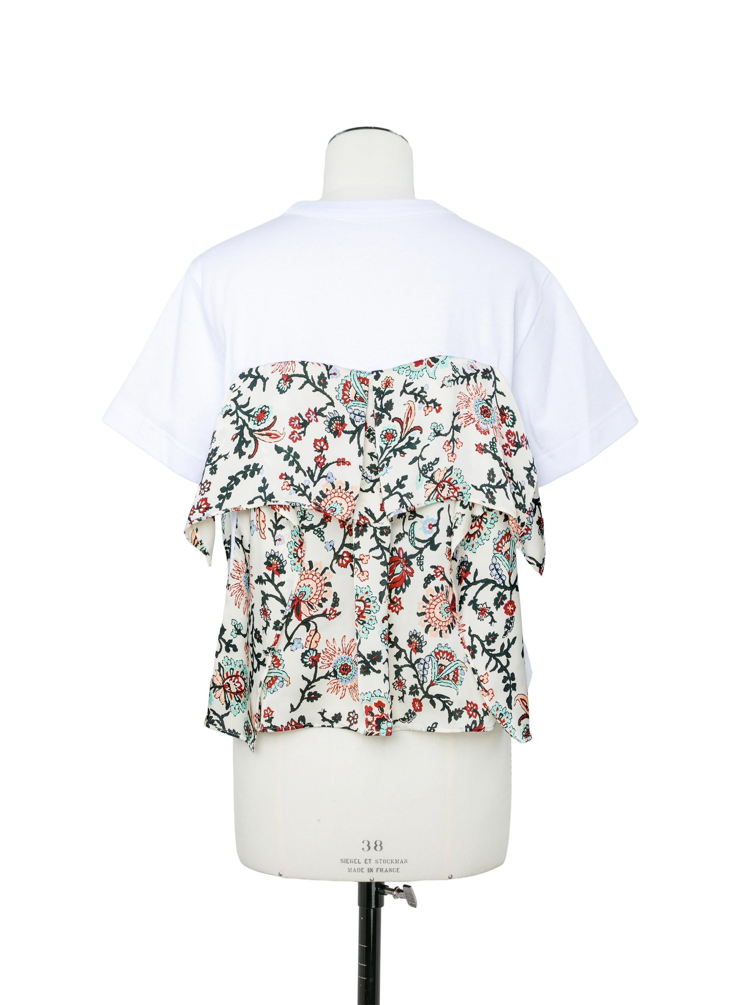Floral Print x Cotton Jersey T-Shirt