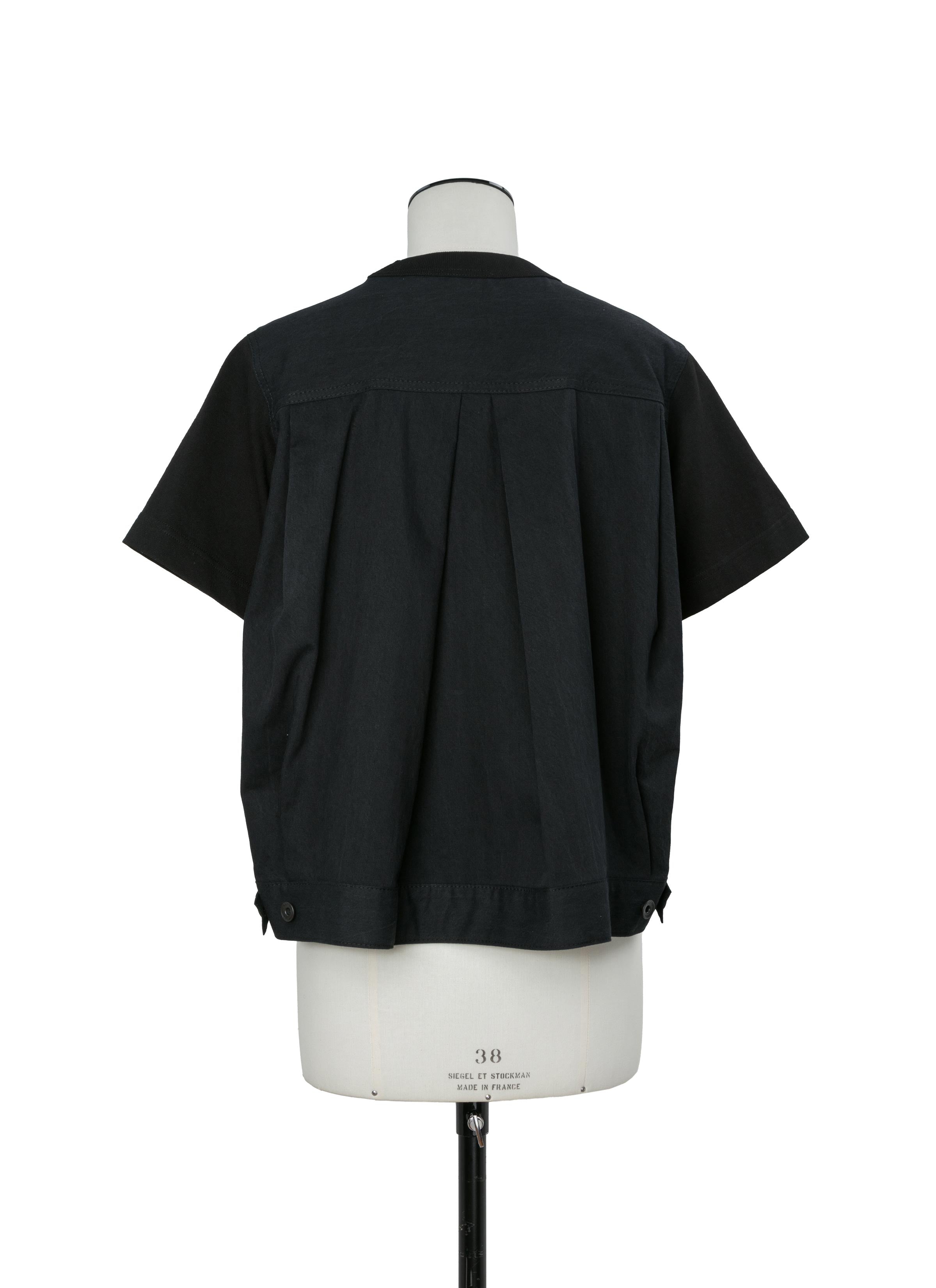 Denim x Cotton Jersey T-Shirt