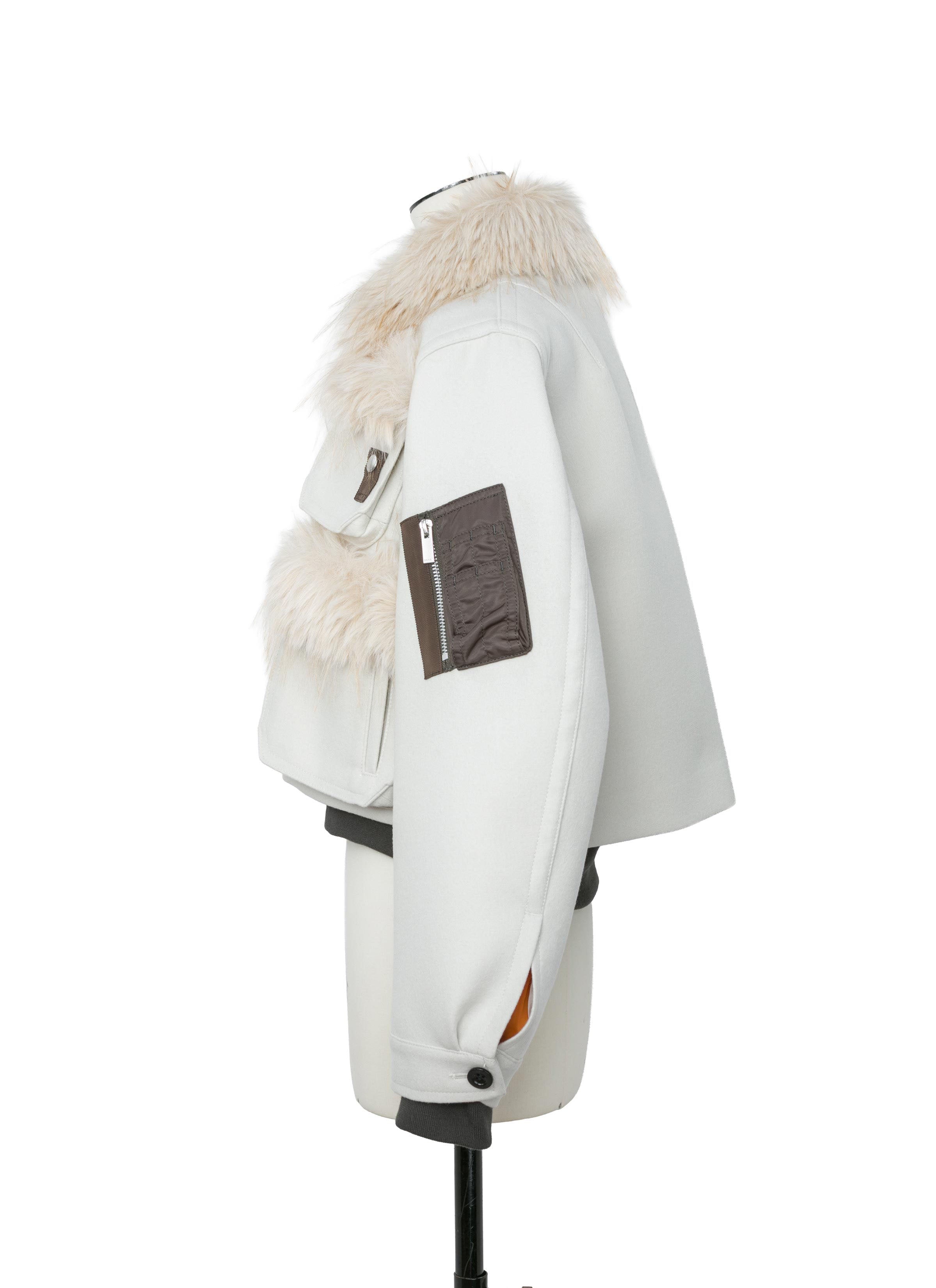 Wool Melton Blouson