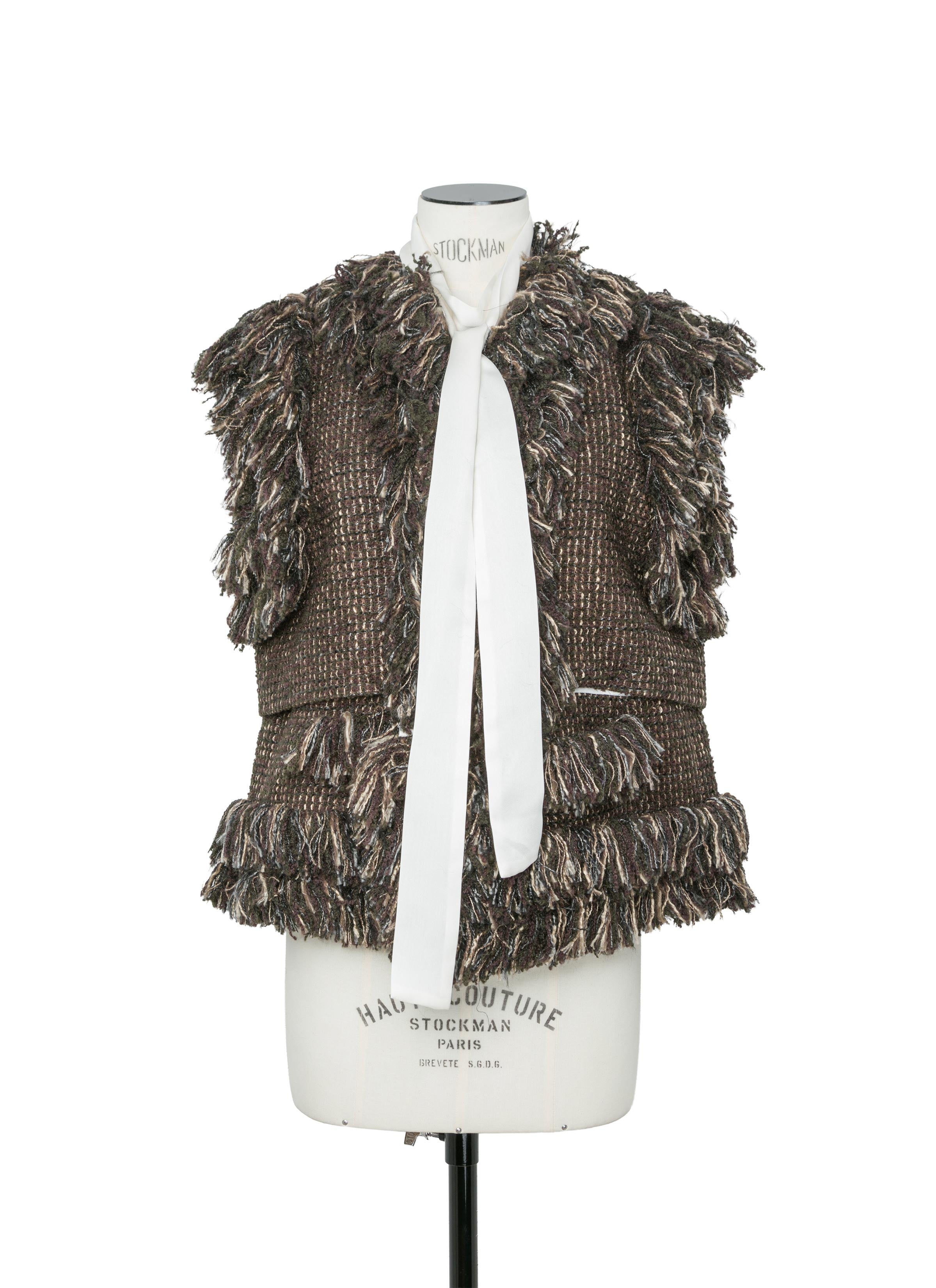 Tweed Vest
