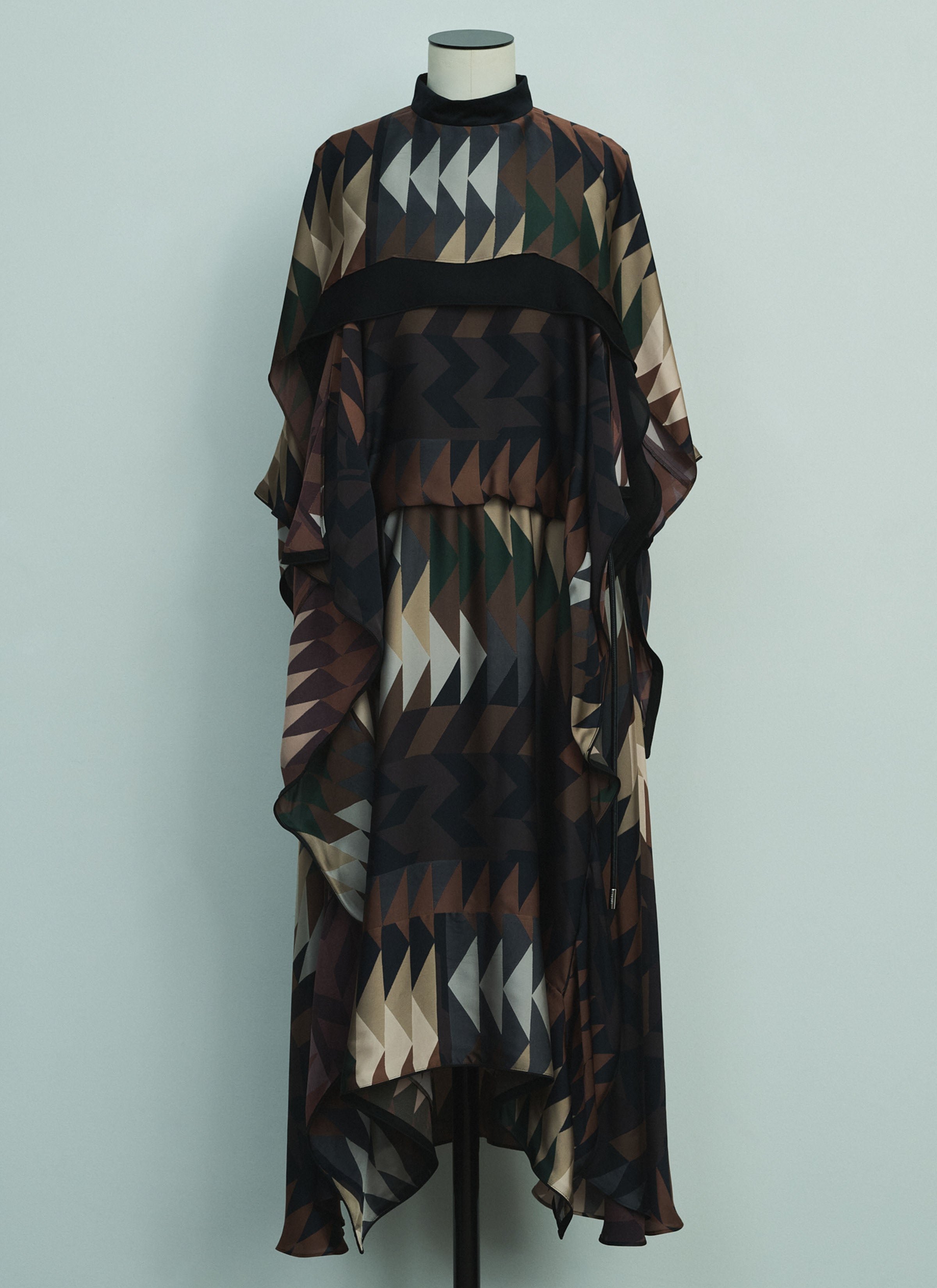 sacai x A.P.C. Quilts Dress