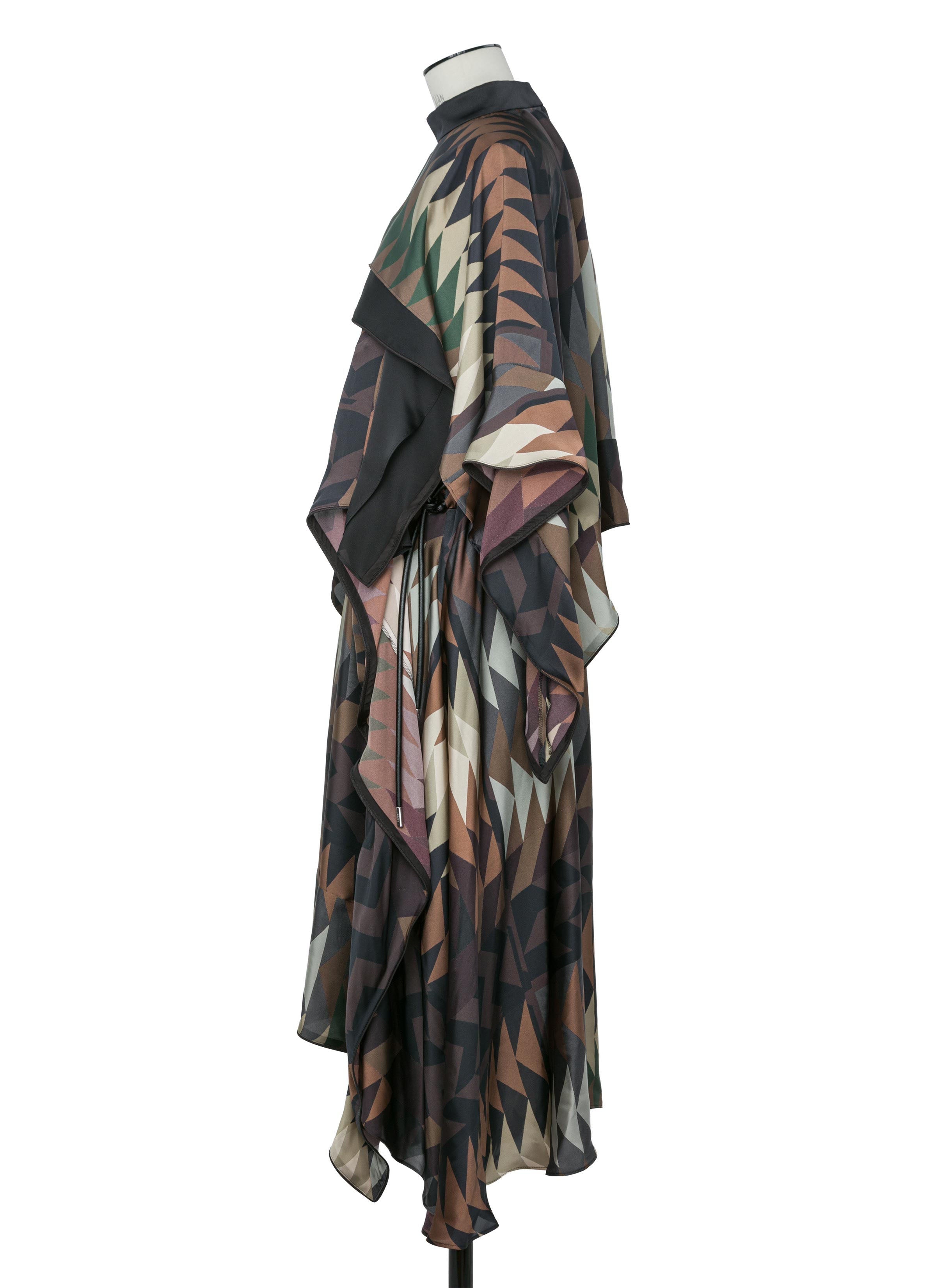 sacai x A.P.C. Quilts Dress