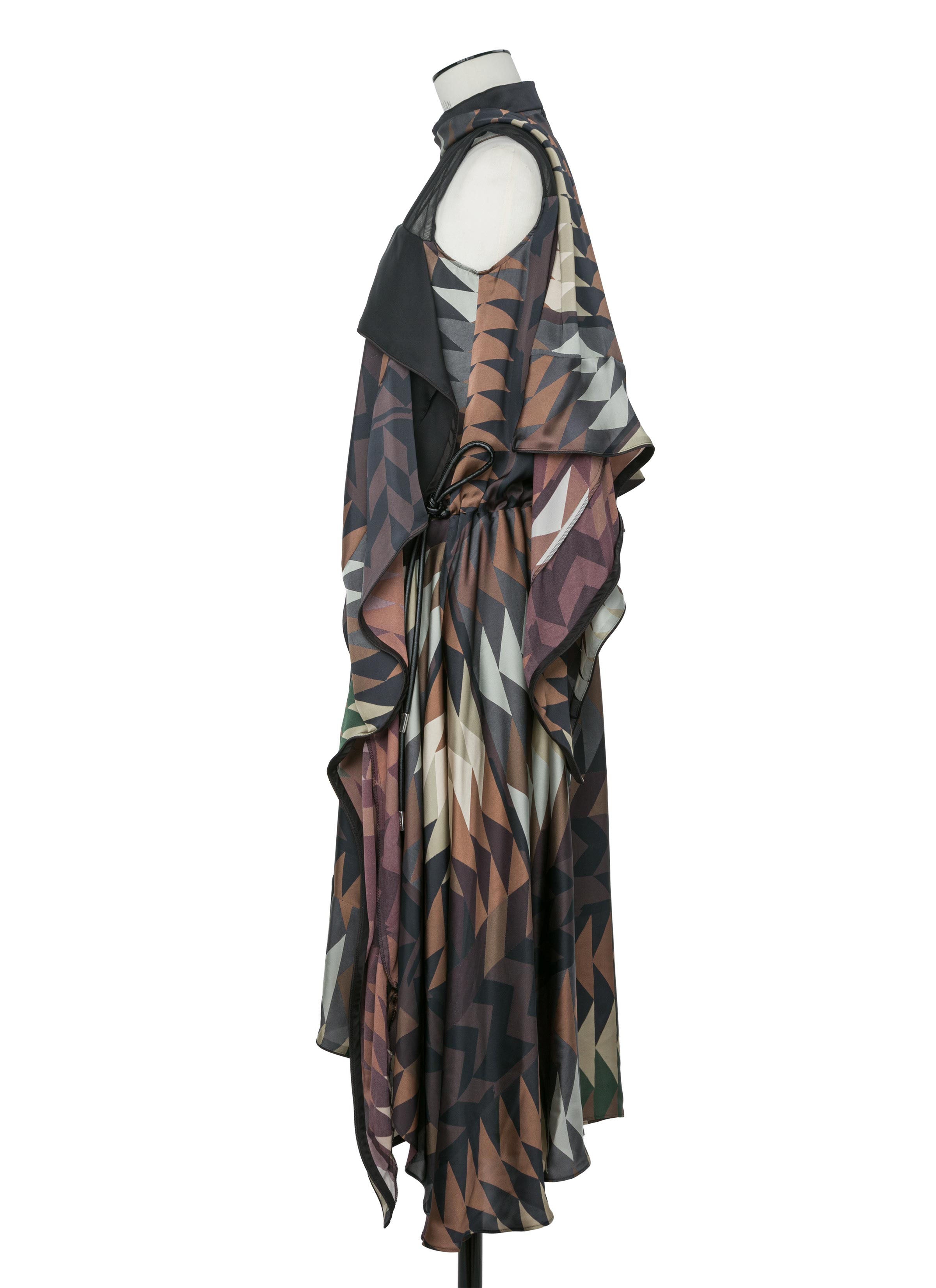 sacai x A.P.C. Quilts Dress