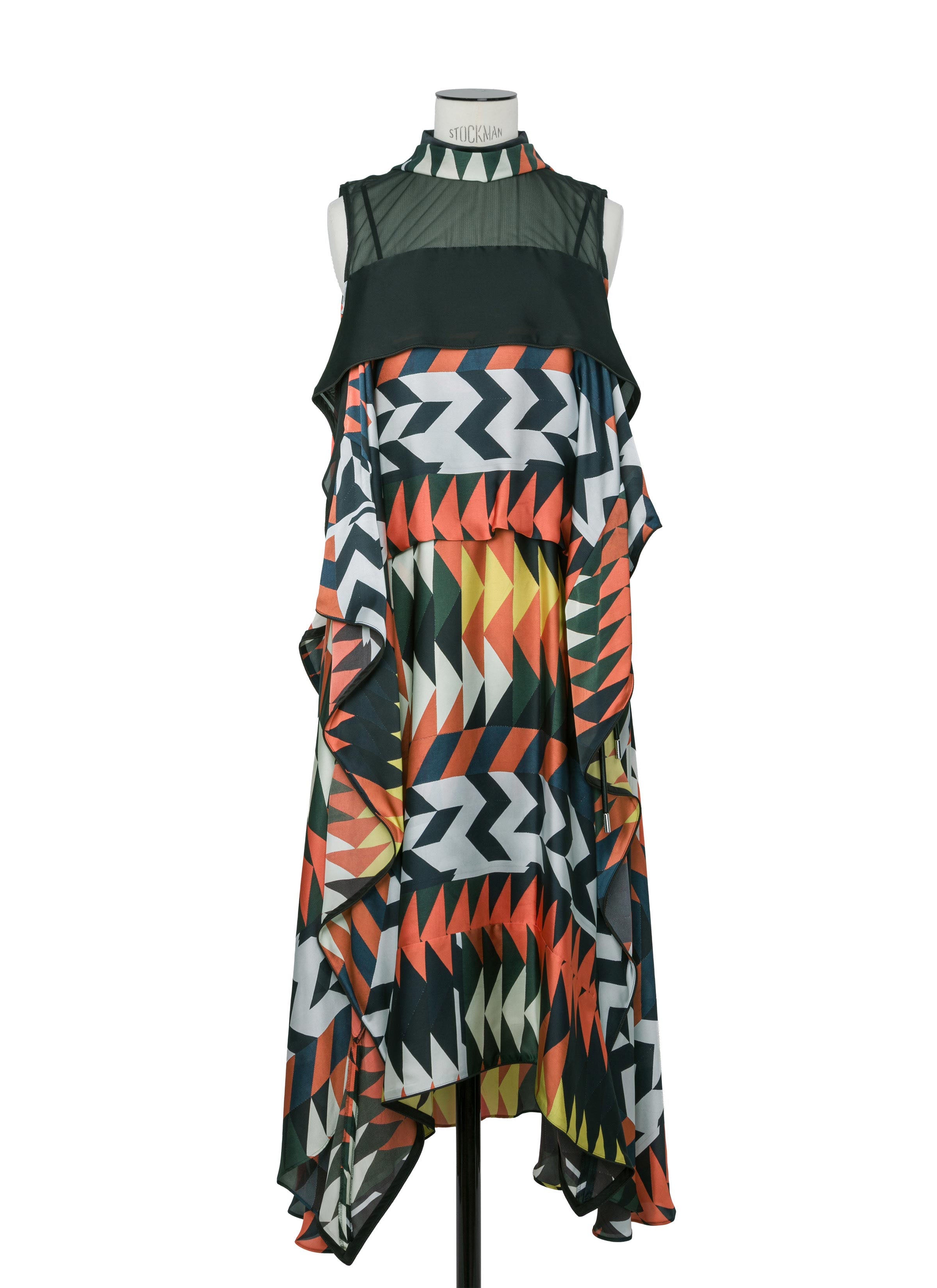 sacai x A.P.C. Quilts Dress