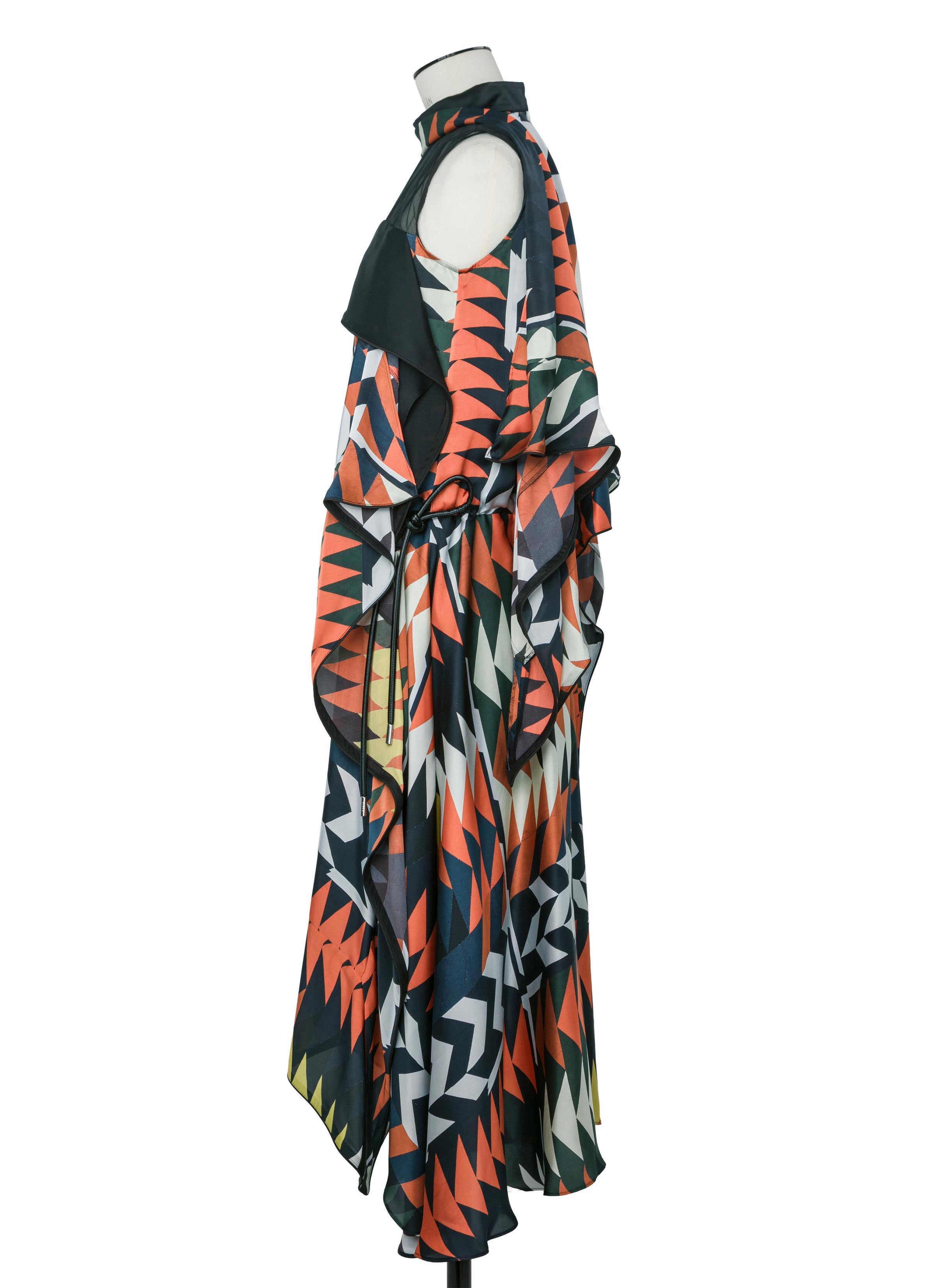 sacai x A.P.C. Quilts Dress