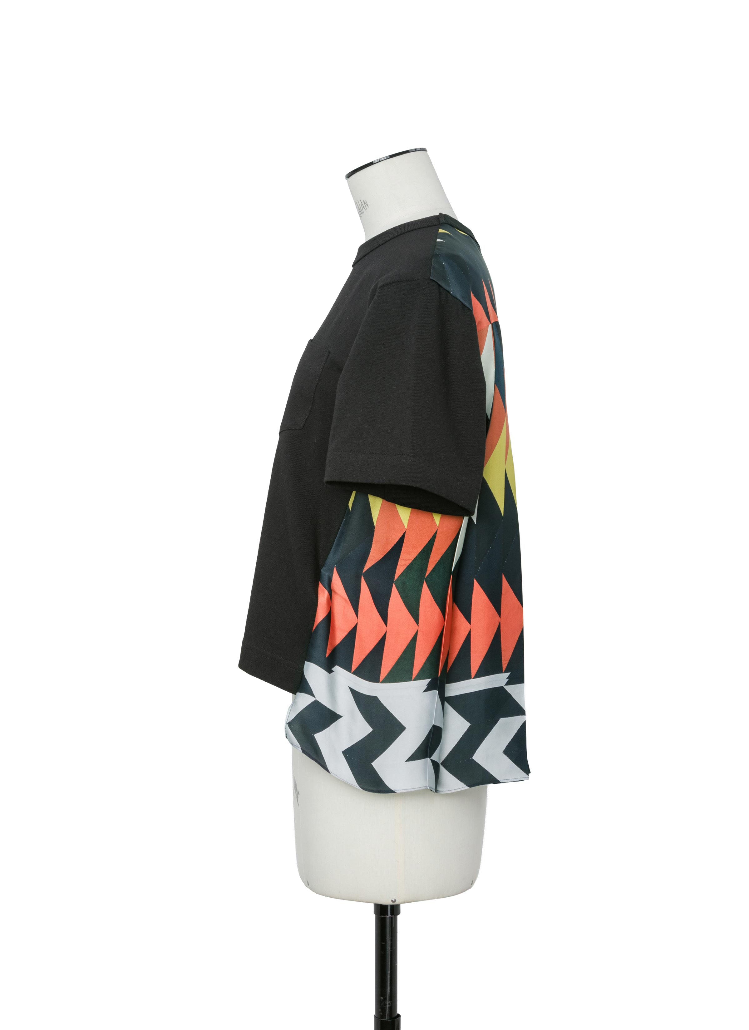 sacai x A.P.C. Quilts T-Shirt