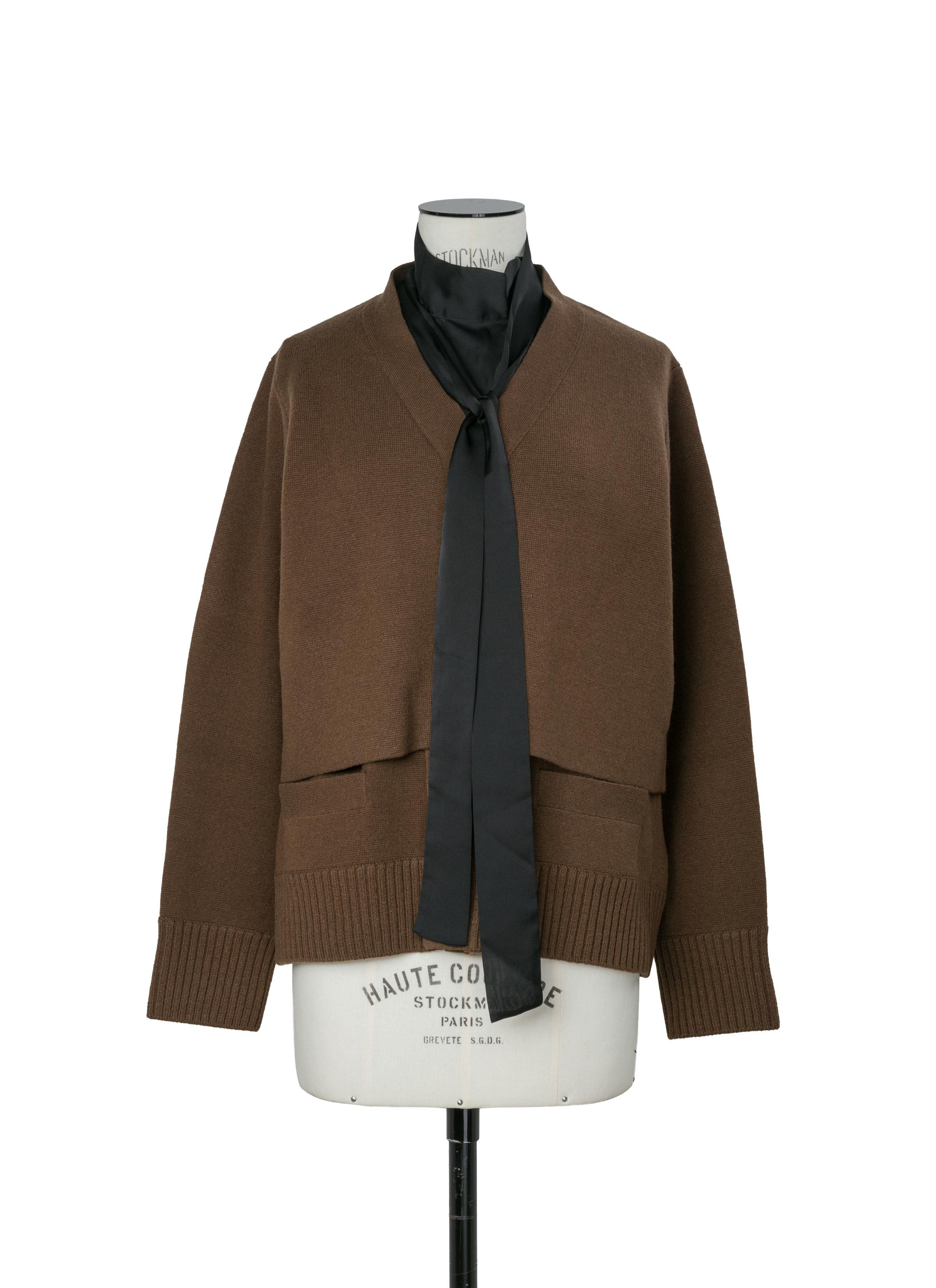 Wool Knit Cardigan | sacai Official Store サカイ オフィシャル