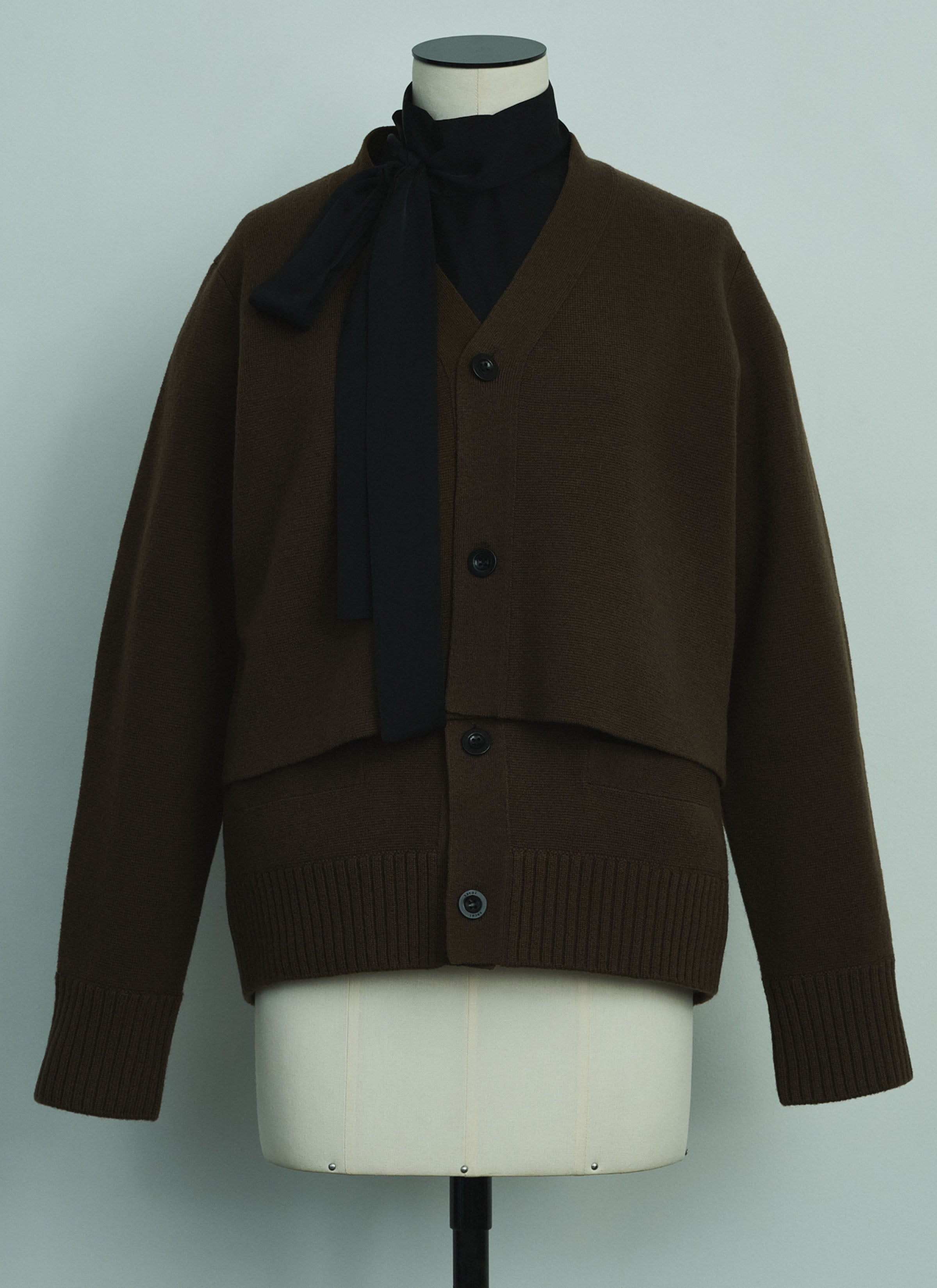 Wool Knit Cardigan