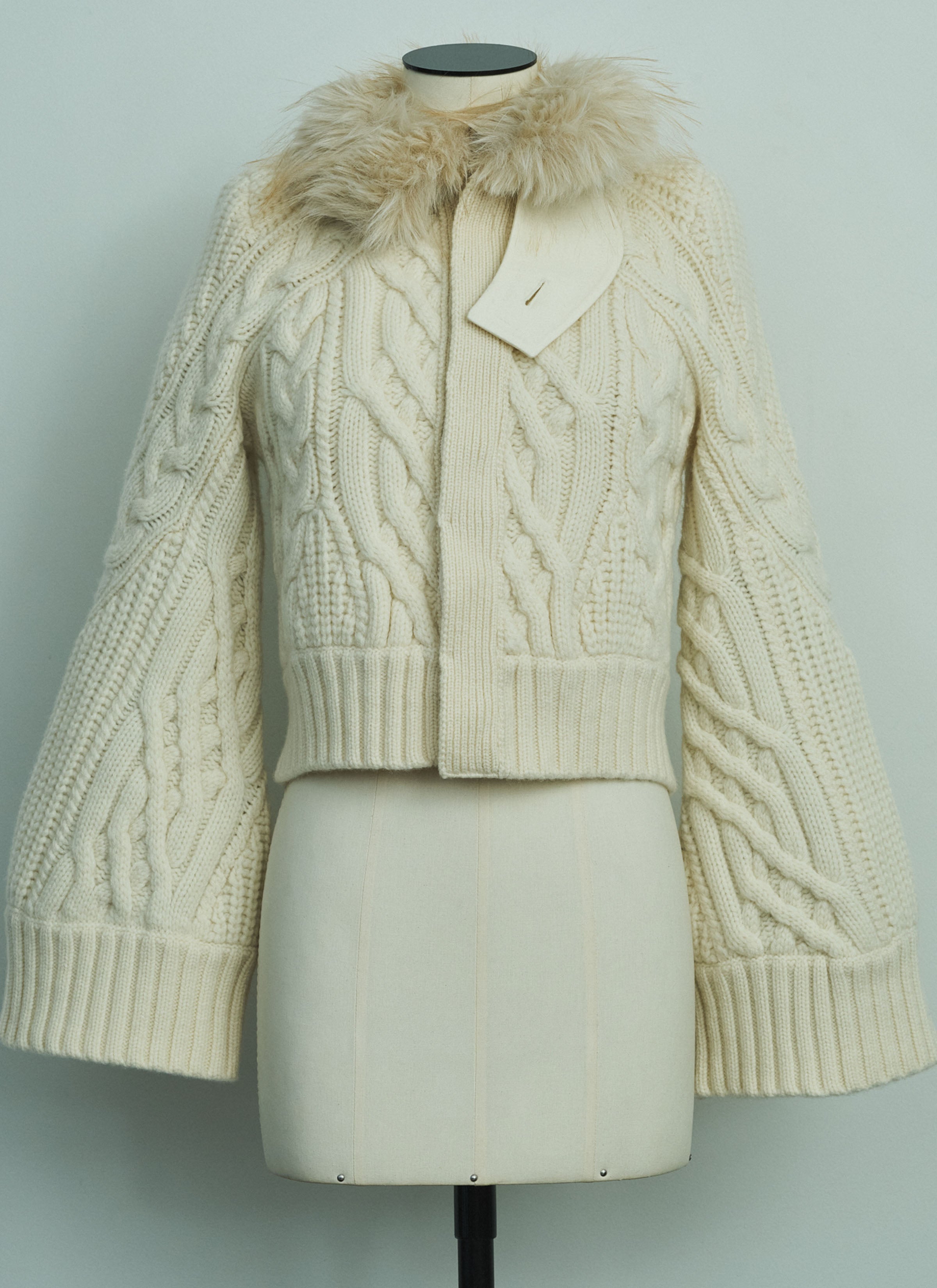 Wool Knit Blouson