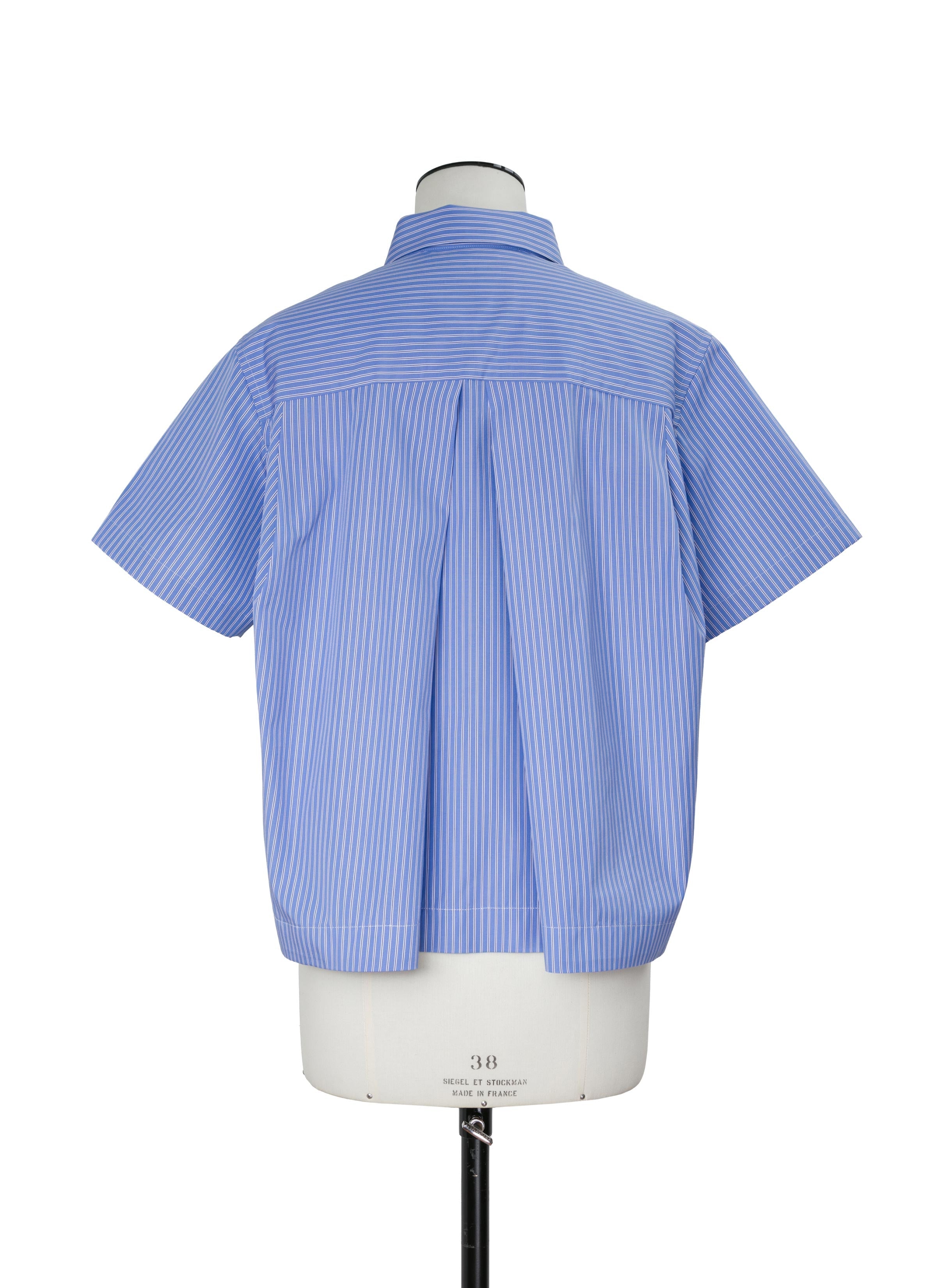 Thomas Mason / Cotton Poplin Polo Shirt