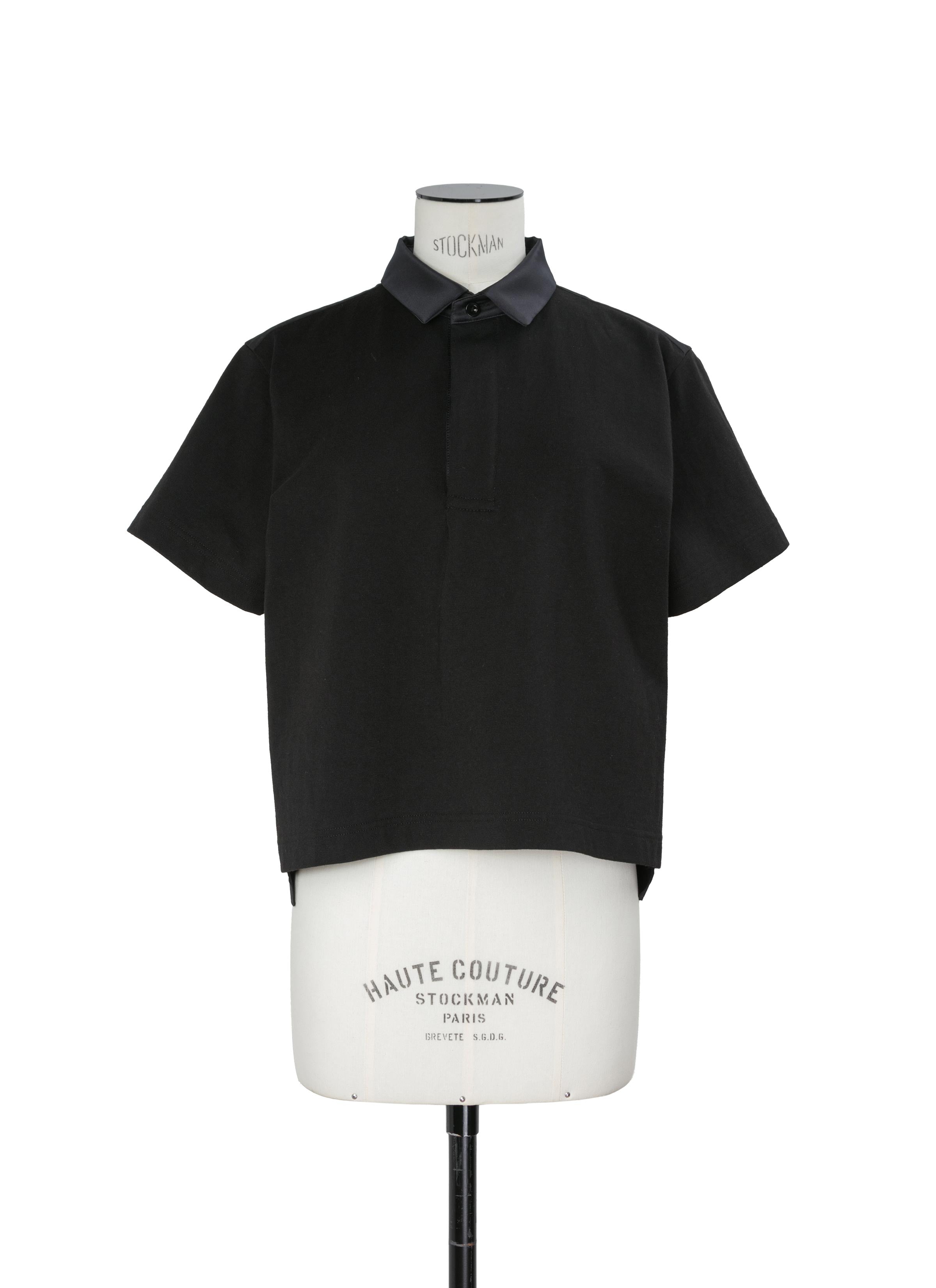 sacai / サカイ | コットン ポプリン プルオーバー カットソー | 1 | ブラック / ブラウン / ネイビー / ホワイト | レディース 210.jpg