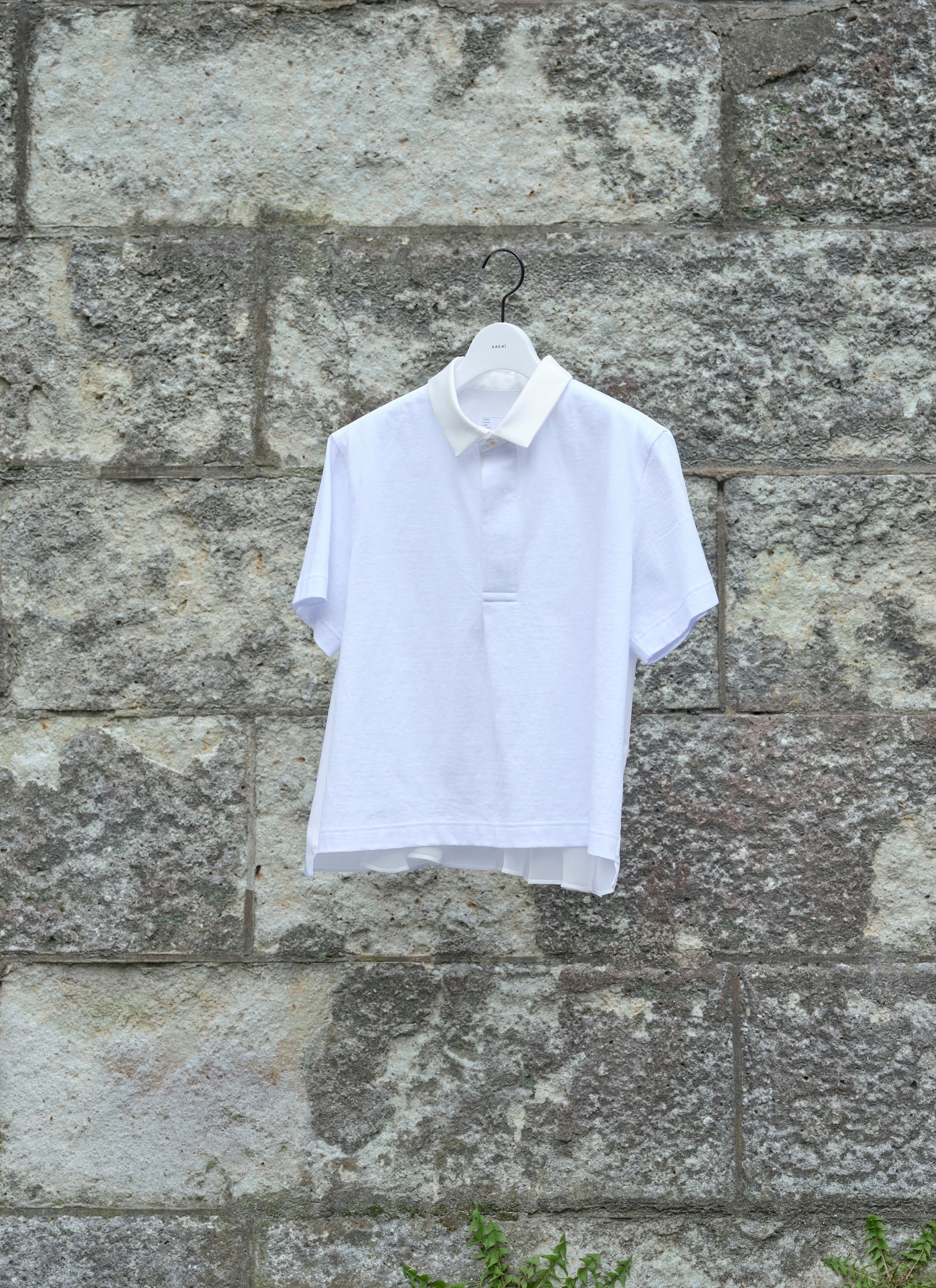 Poplin Polo Shirt | sacai Official Store サカイ オフィシャル