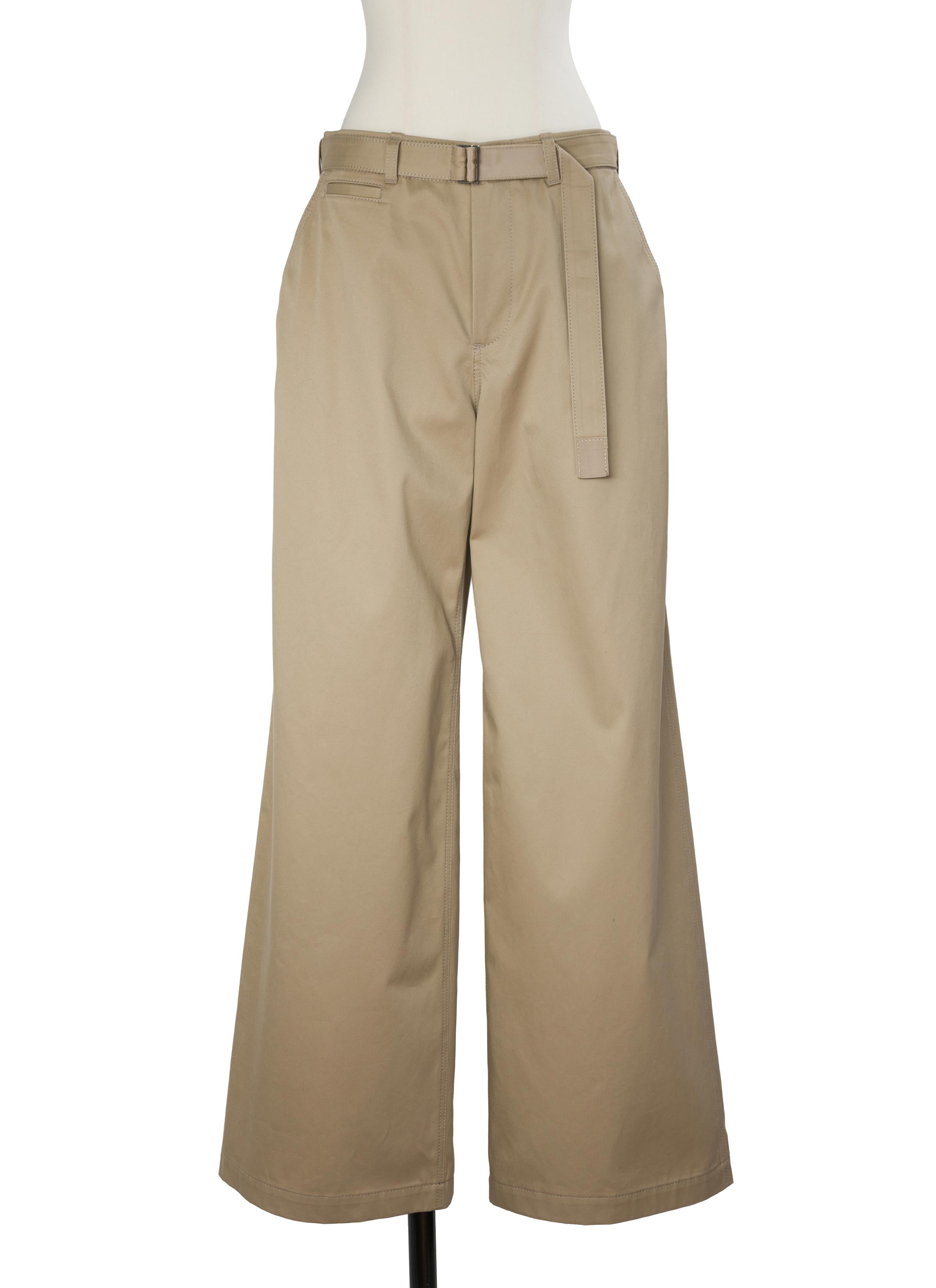 Cotton Chino Pants | sacai Official Store サカイ オフィシャル