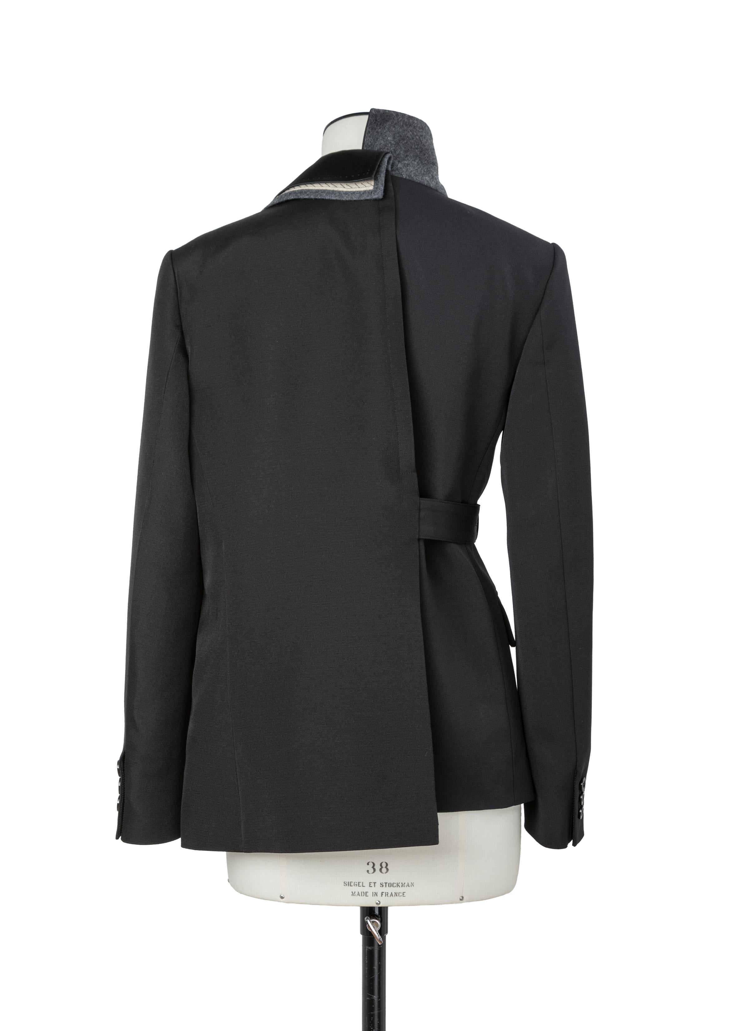 Double-Faced Silk Cotton x Doeskin Jacket