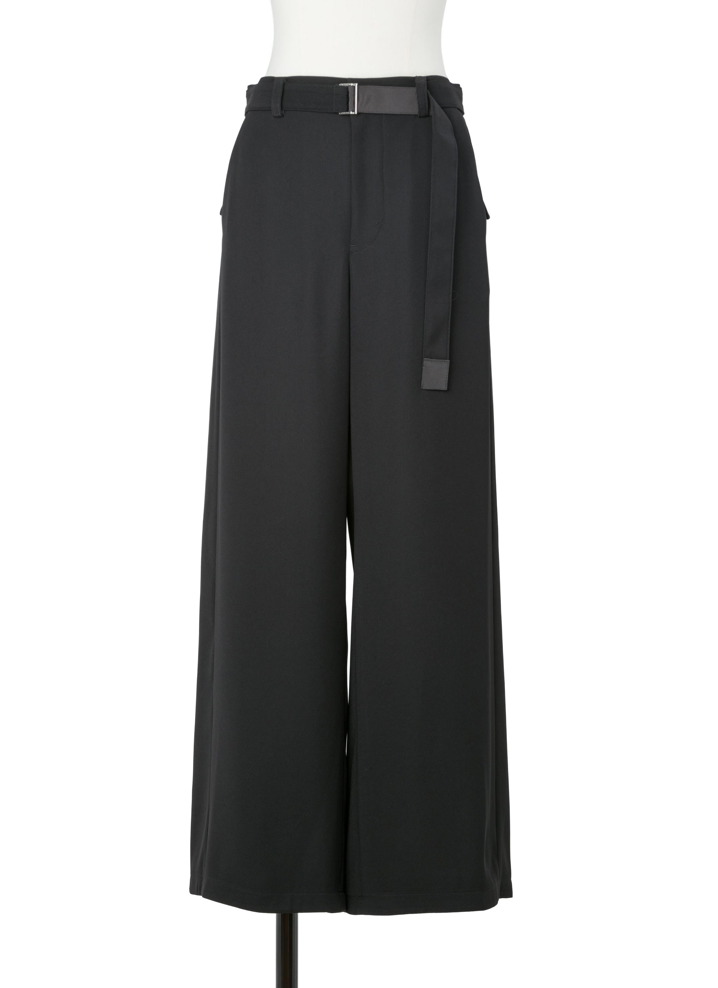 Crepe Back Satin Pants