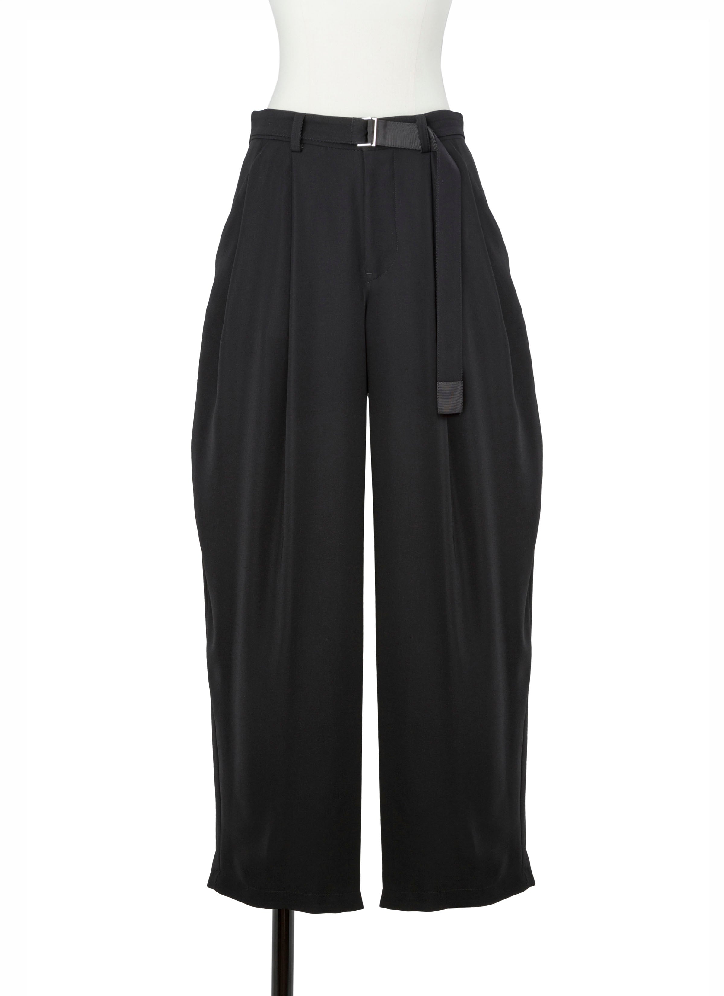Crepe Back Satin Pants