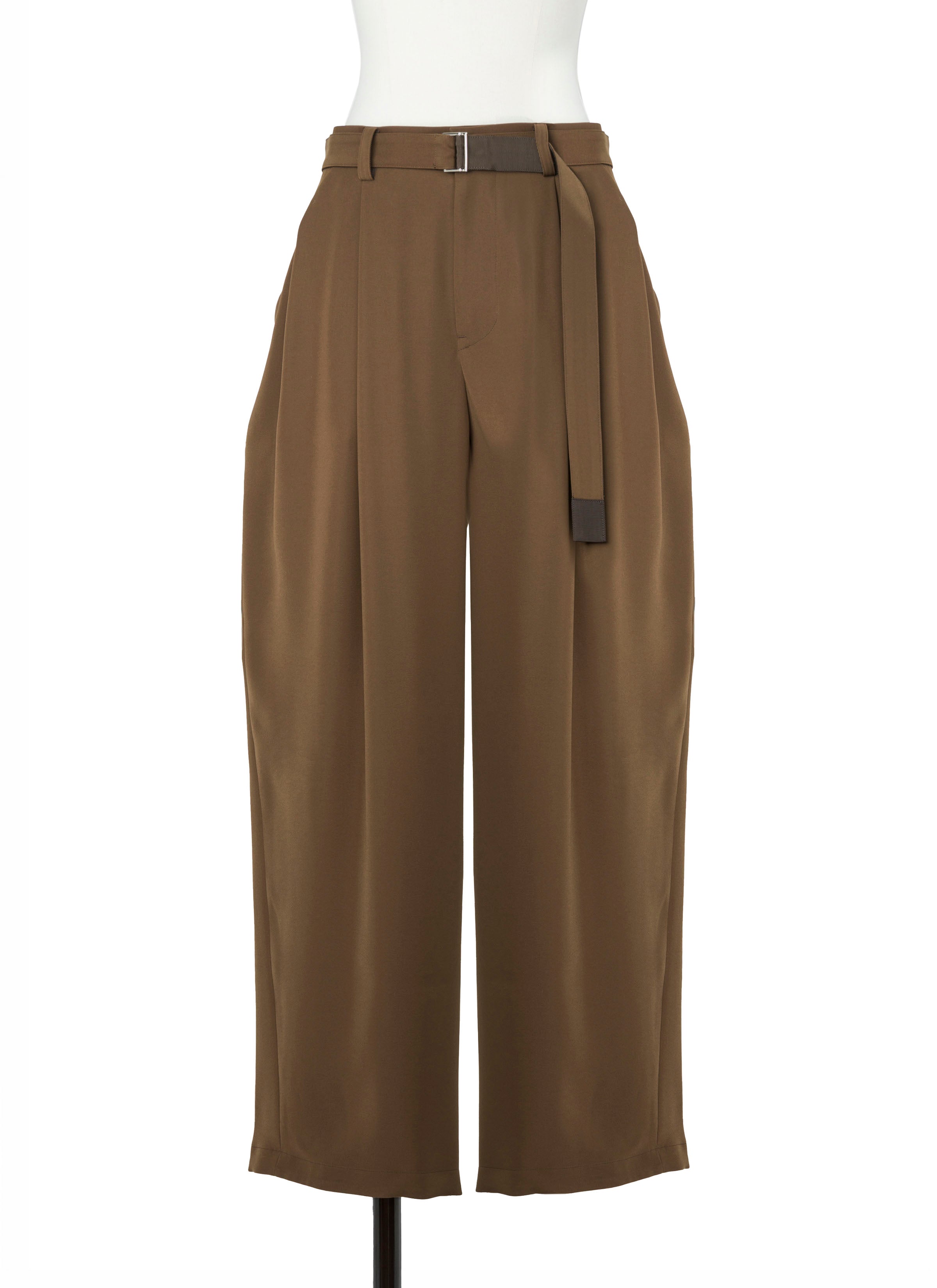 Crepe Back Satin Pants