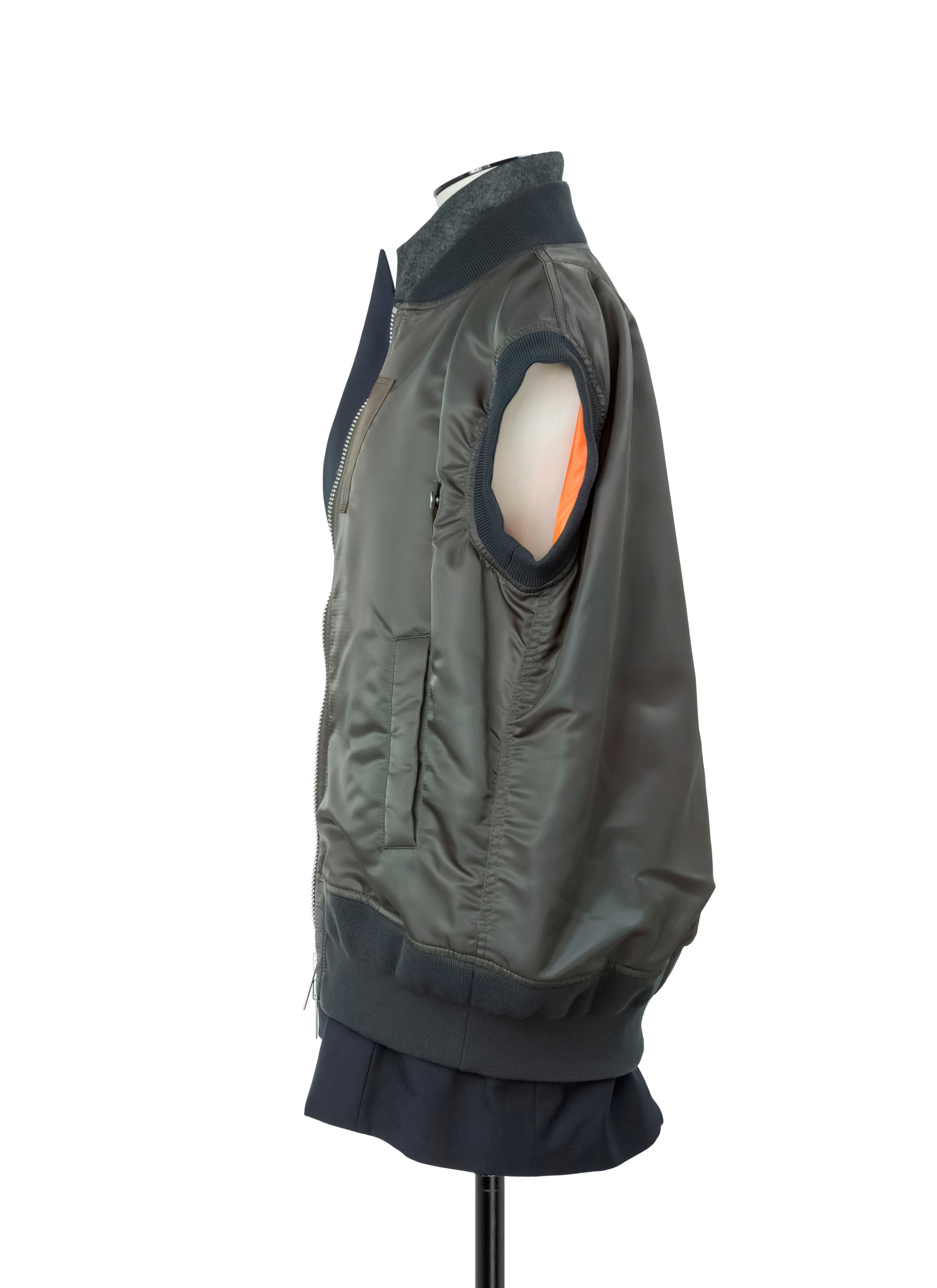 Nylon Twill x Suiting Vest