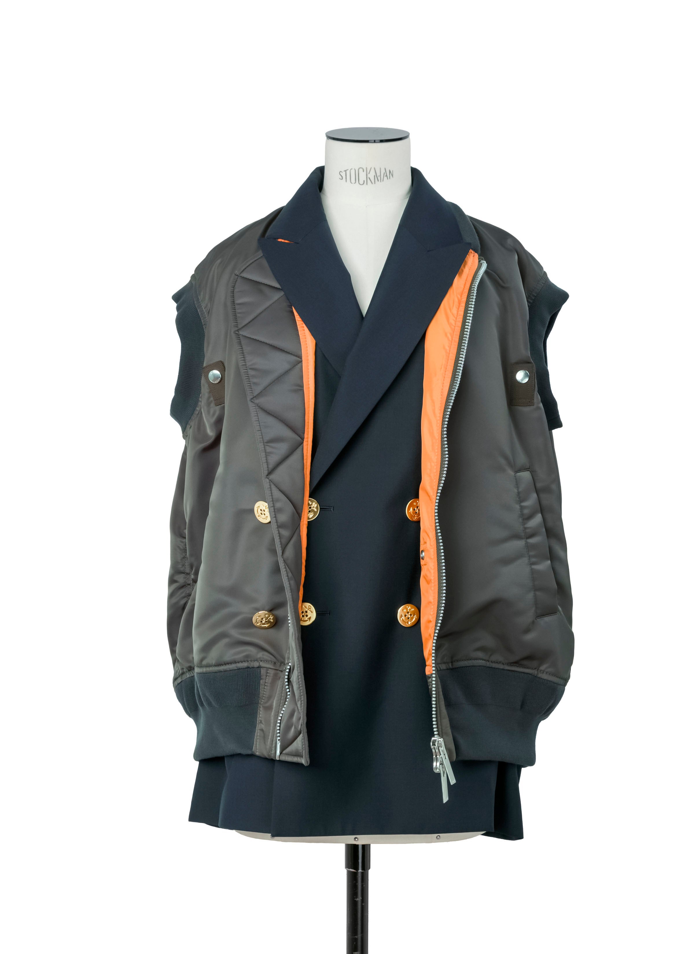 Nylon Twill x Suiting Vest | sacai Official Store サカイ オフィシャル