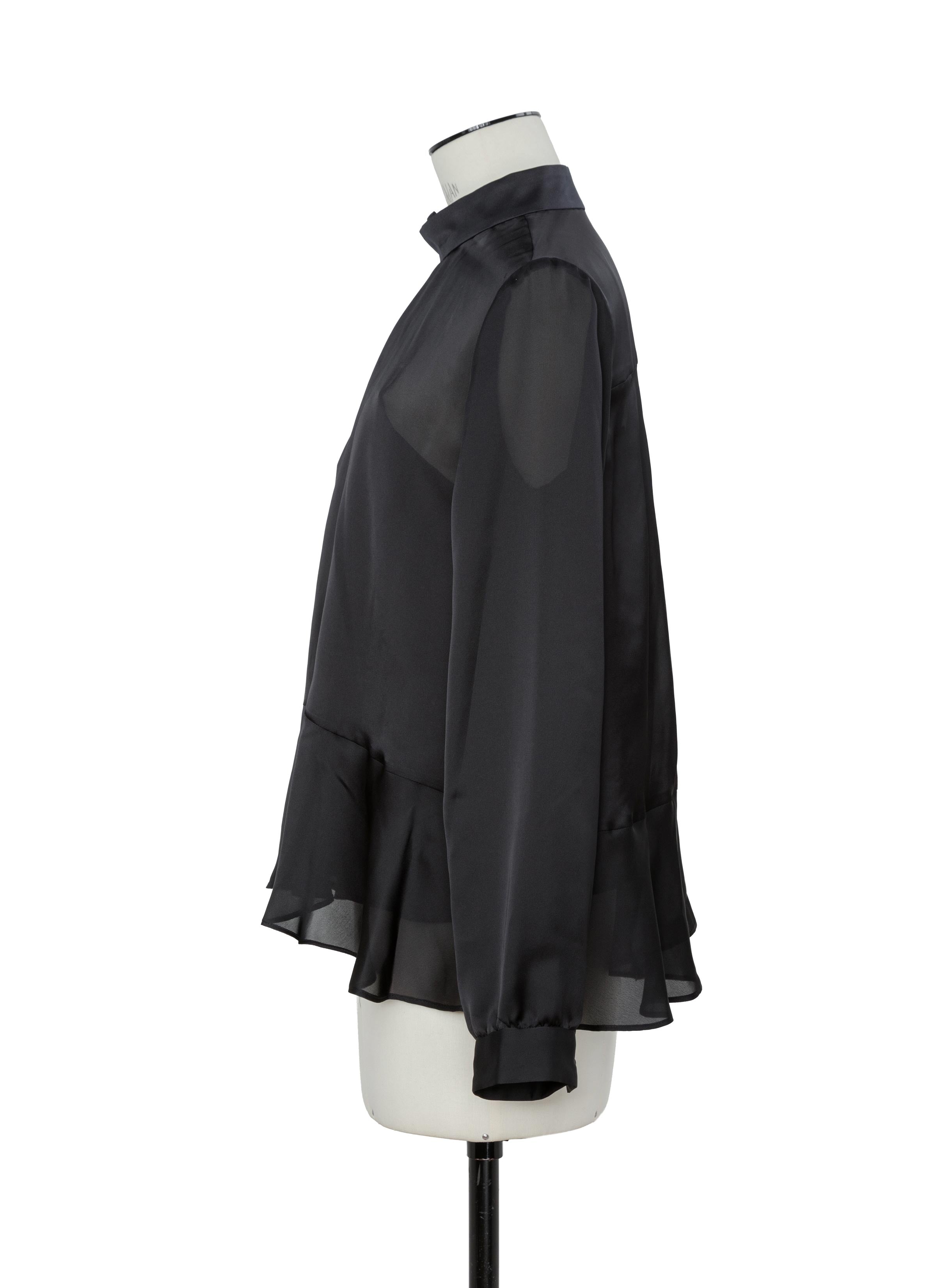 Poplin x Satin Blouse