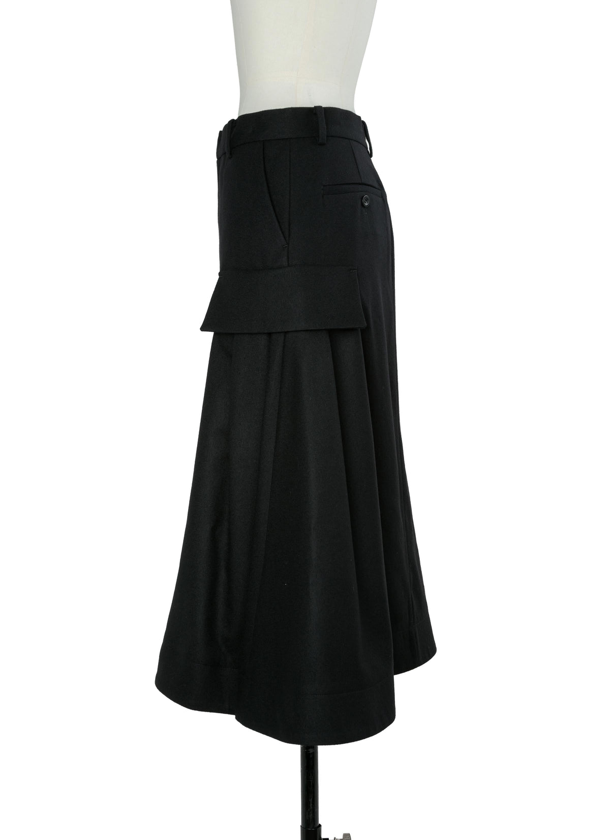 Wool Flannel Skirt