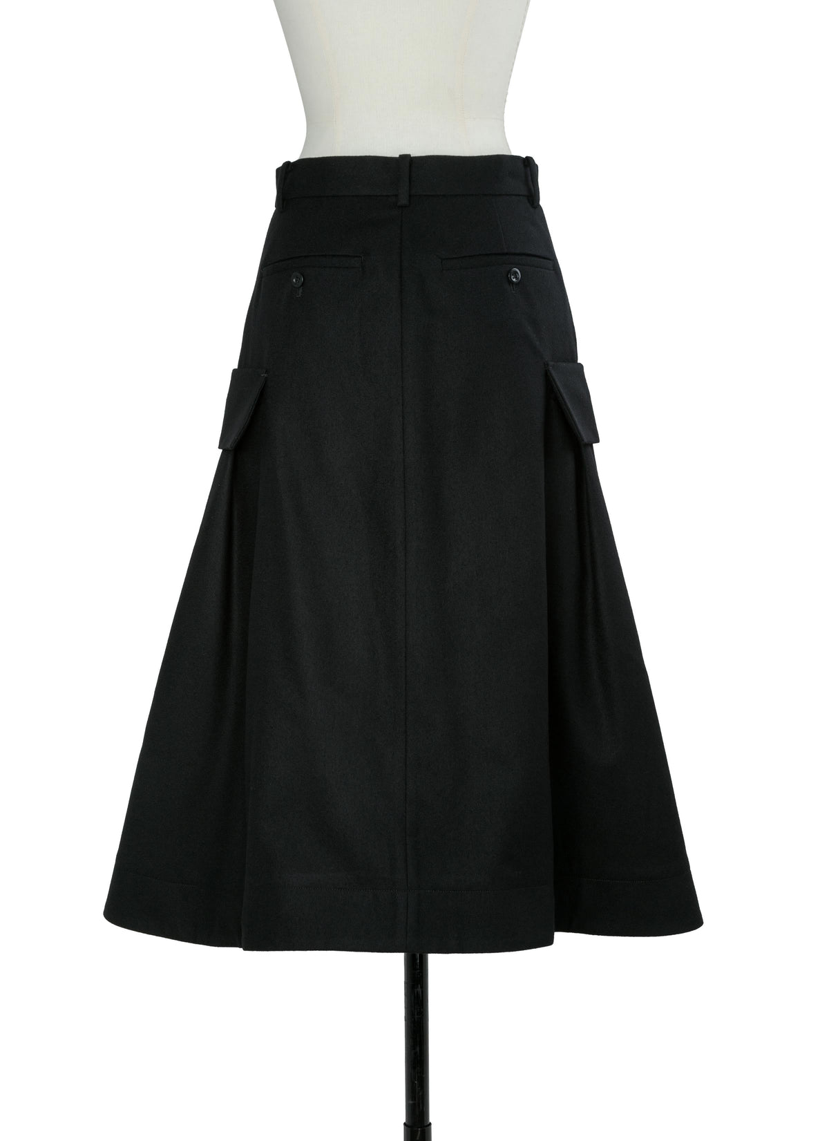 Wool Flannel Skirt