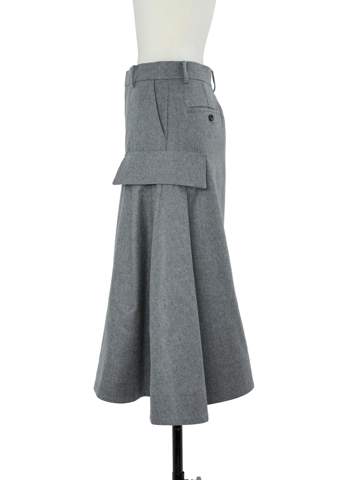 Wool Flannel Skirt