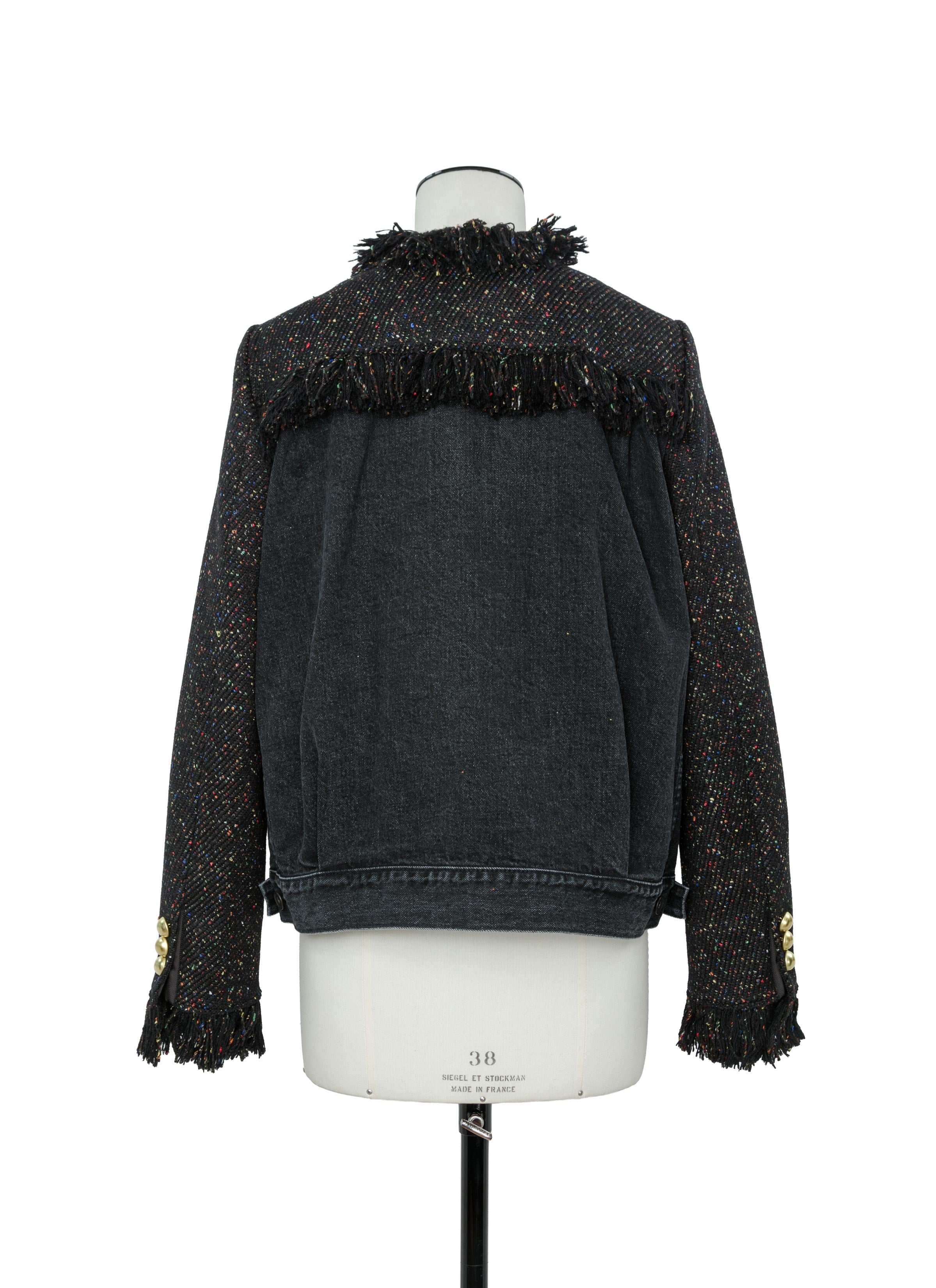Nep Tweed x Denim Jacket | sacai Official Store サカイ オフィシャル