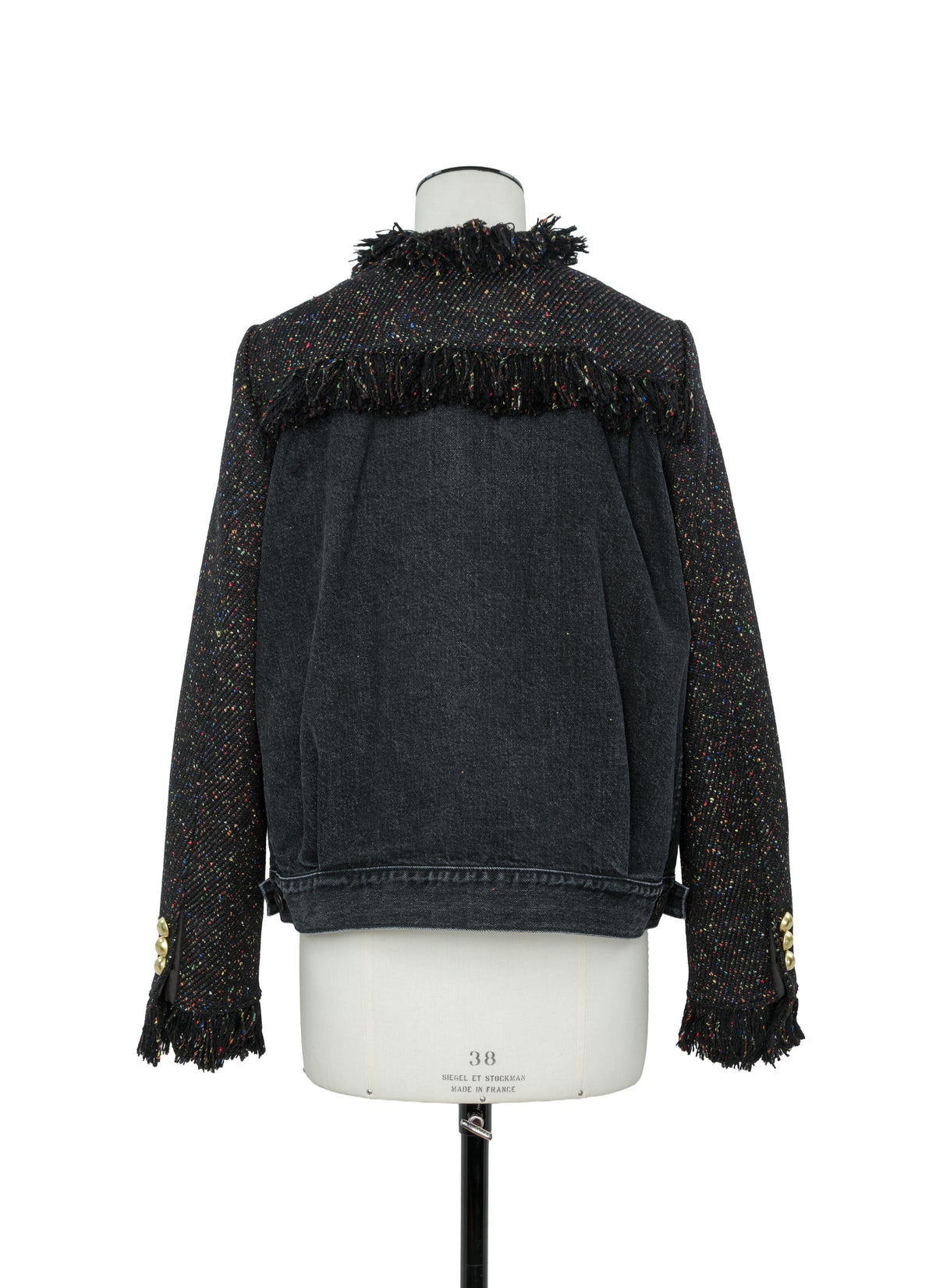 Nep Tweed x Denim Jacket
