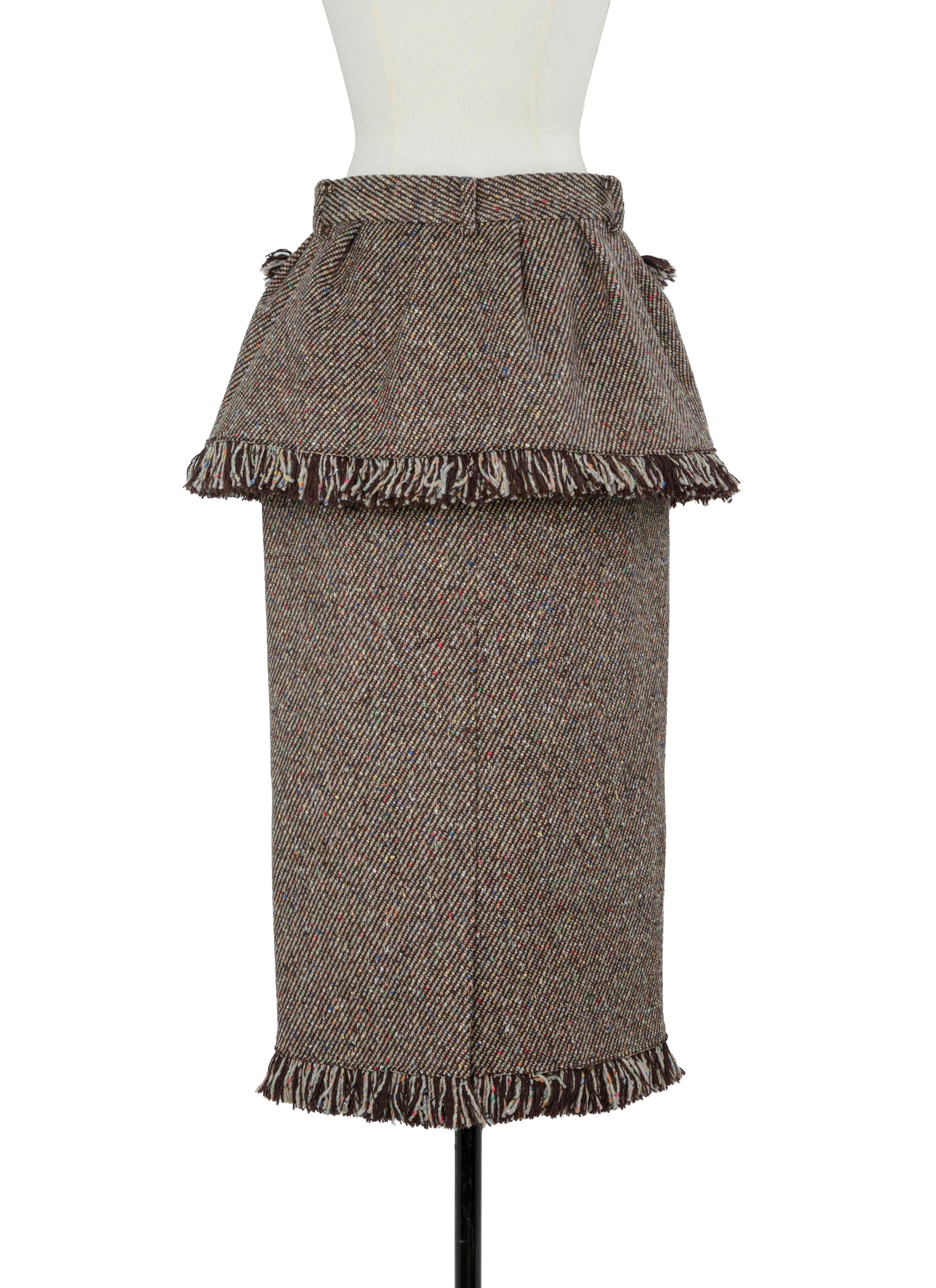Nep Tweed Skirt | sacai Official Store サカイ オフィシャル