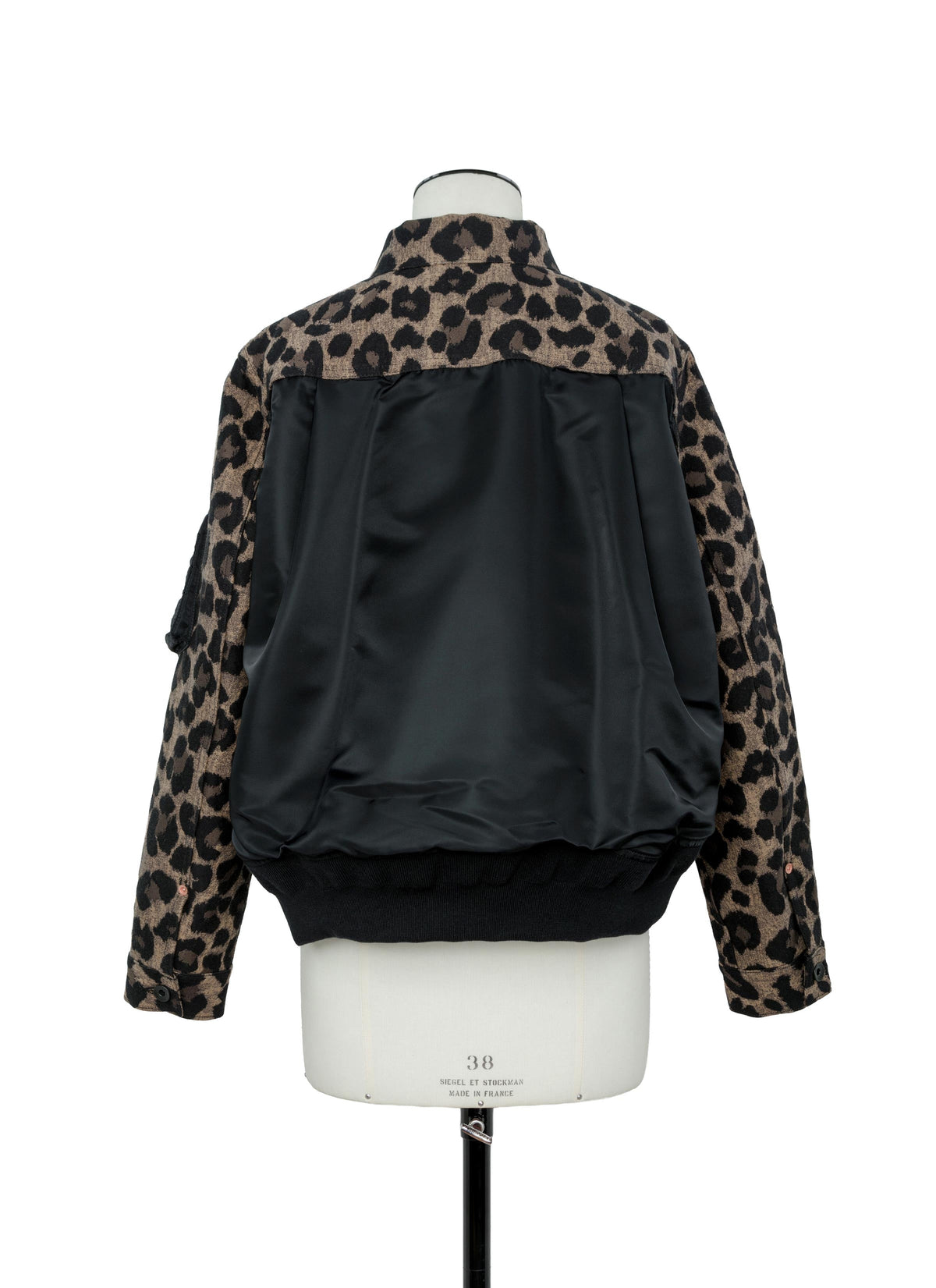 Leopard x Nylon Twill Jacket