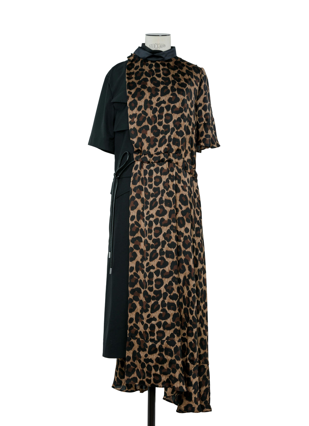 Leopard x Suiting Dress