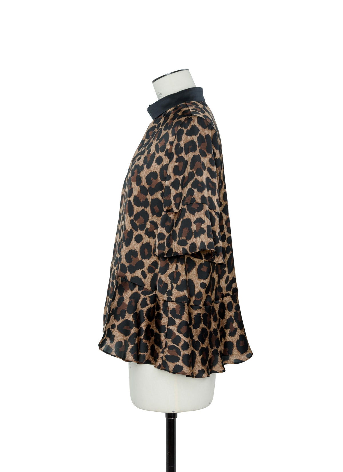 Leopard x Suiting Blouse