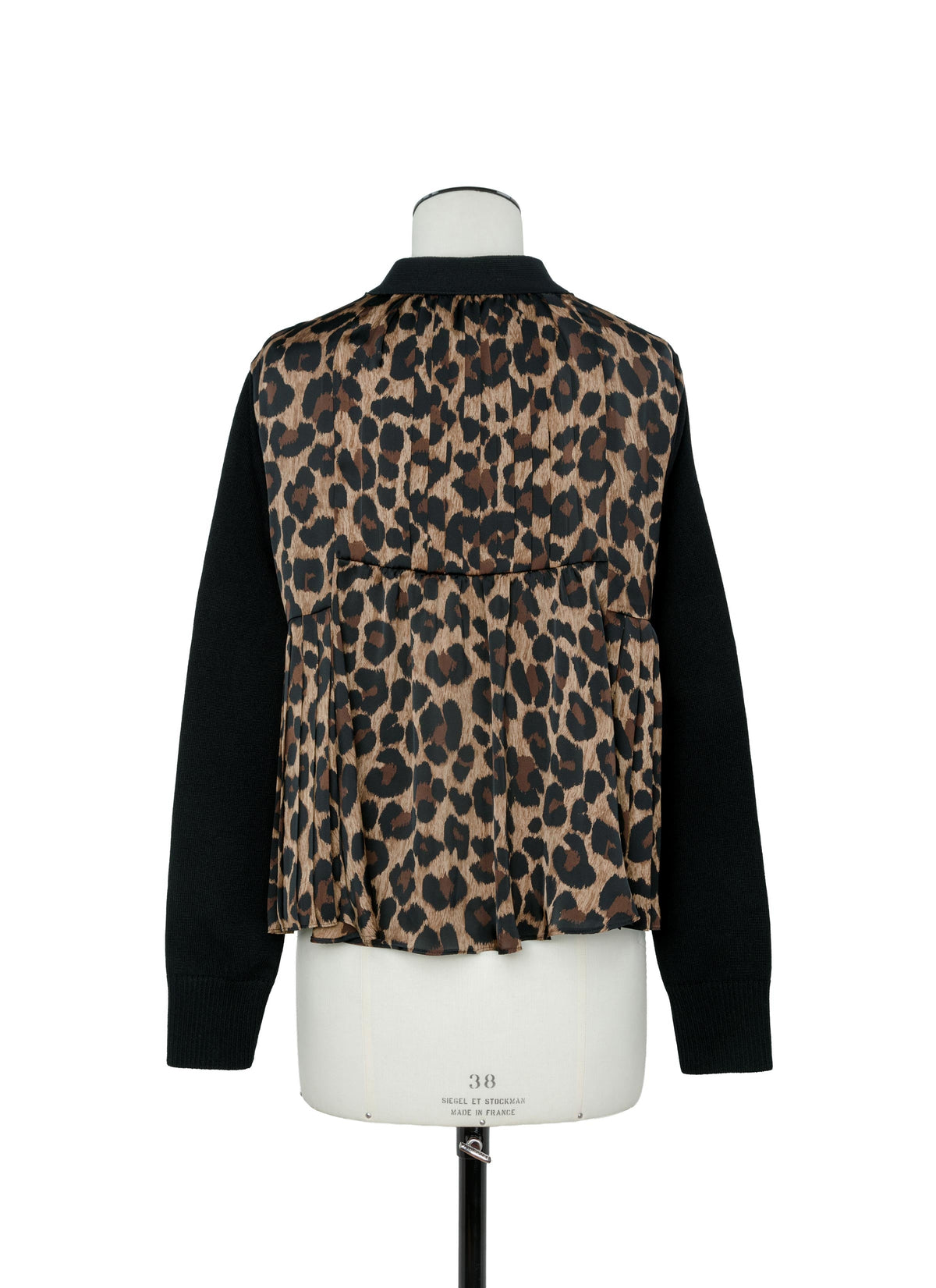 Leopard Knit Cardigan
